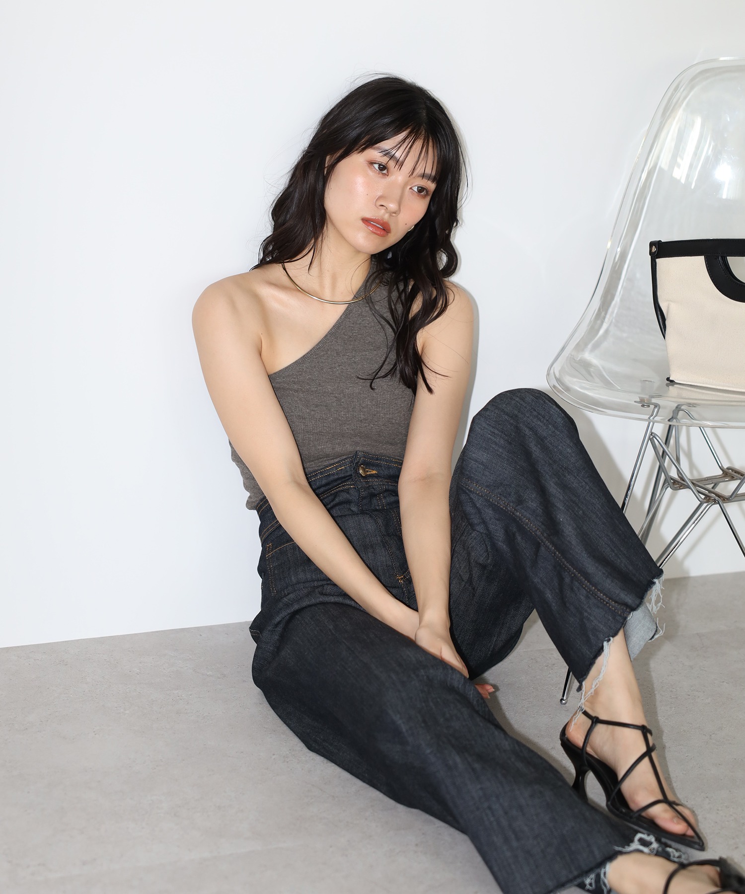 model：H167 着用サイズ：FREE
