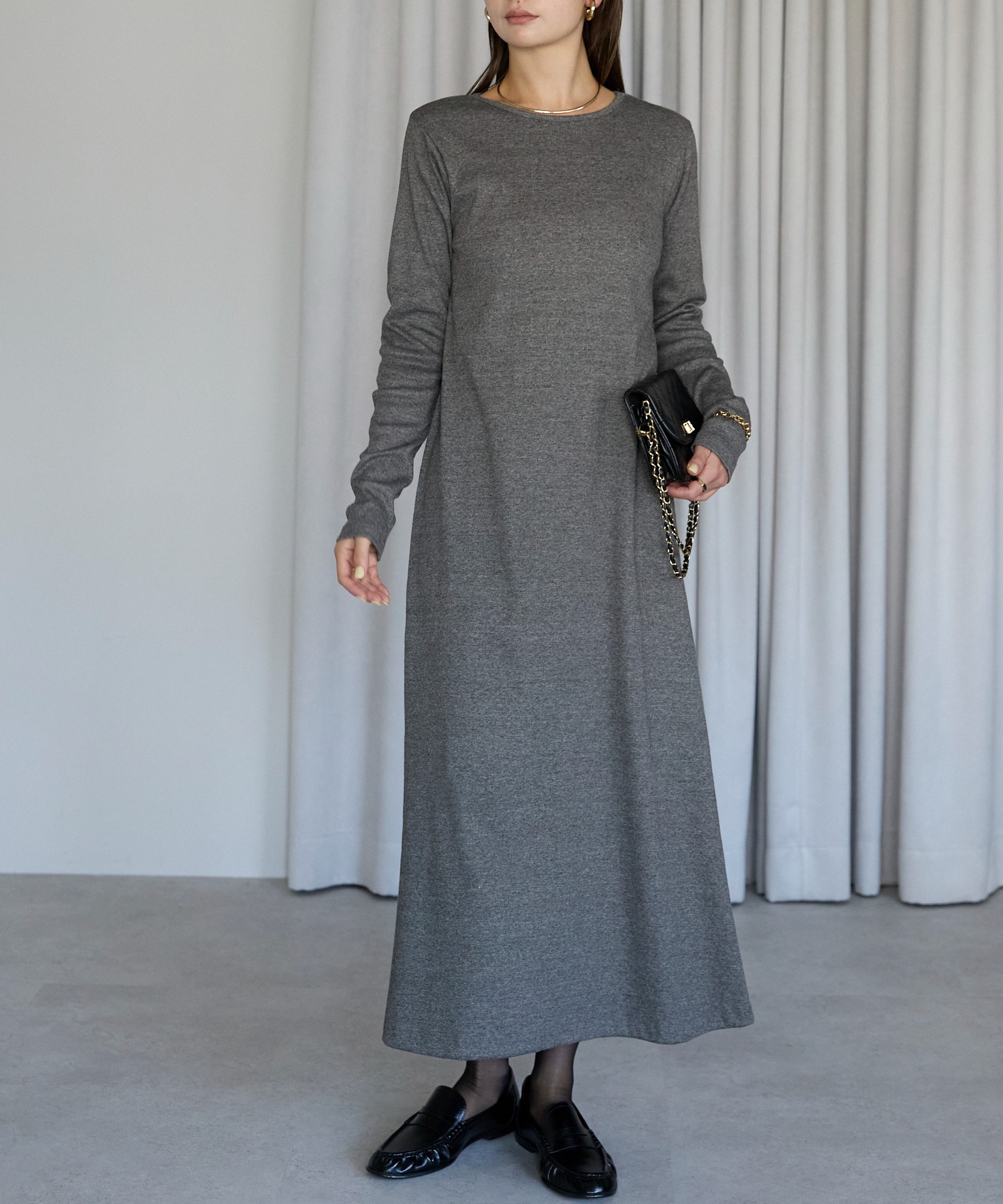 model：166cm / size：F