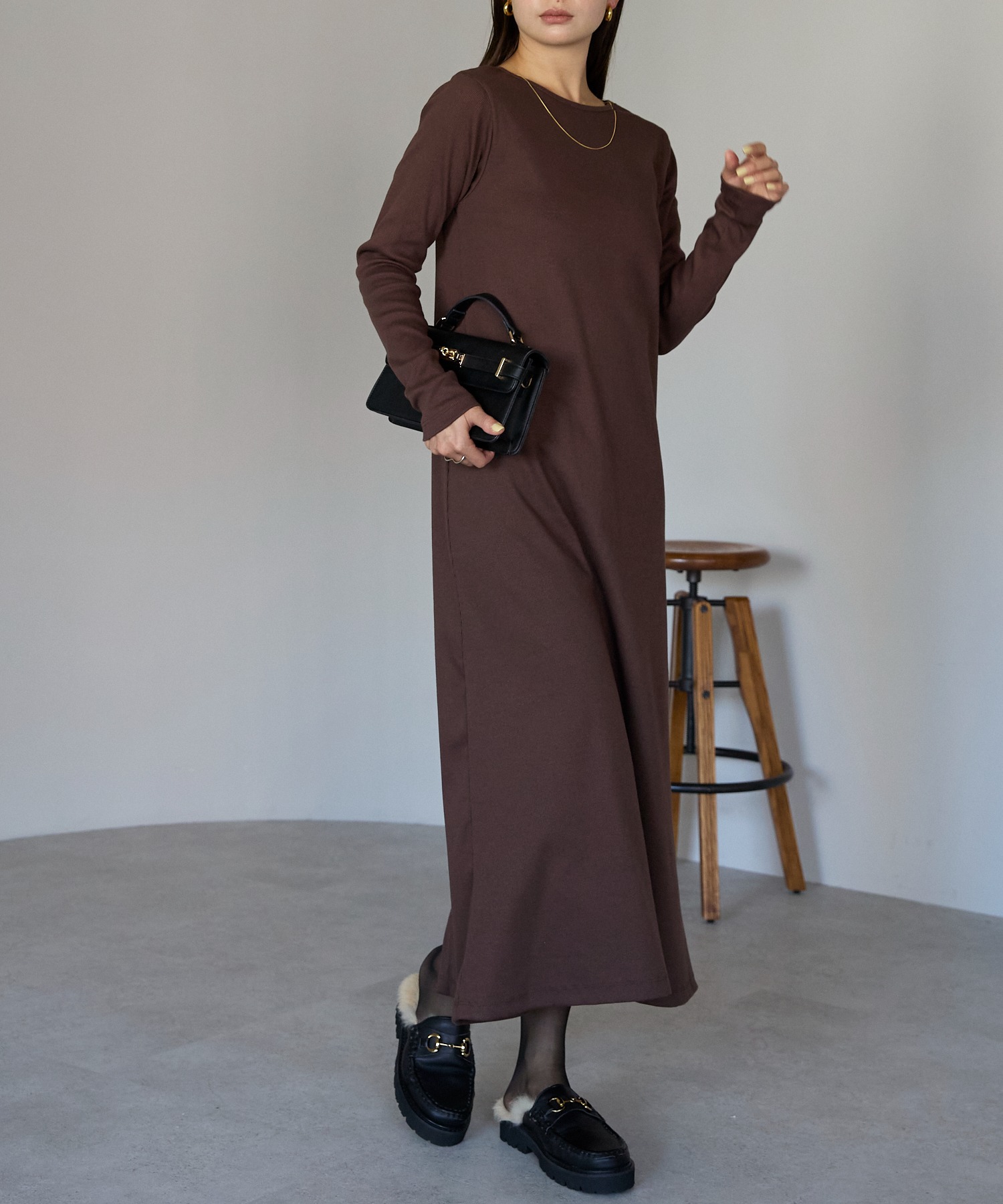 model：166cm / size：F