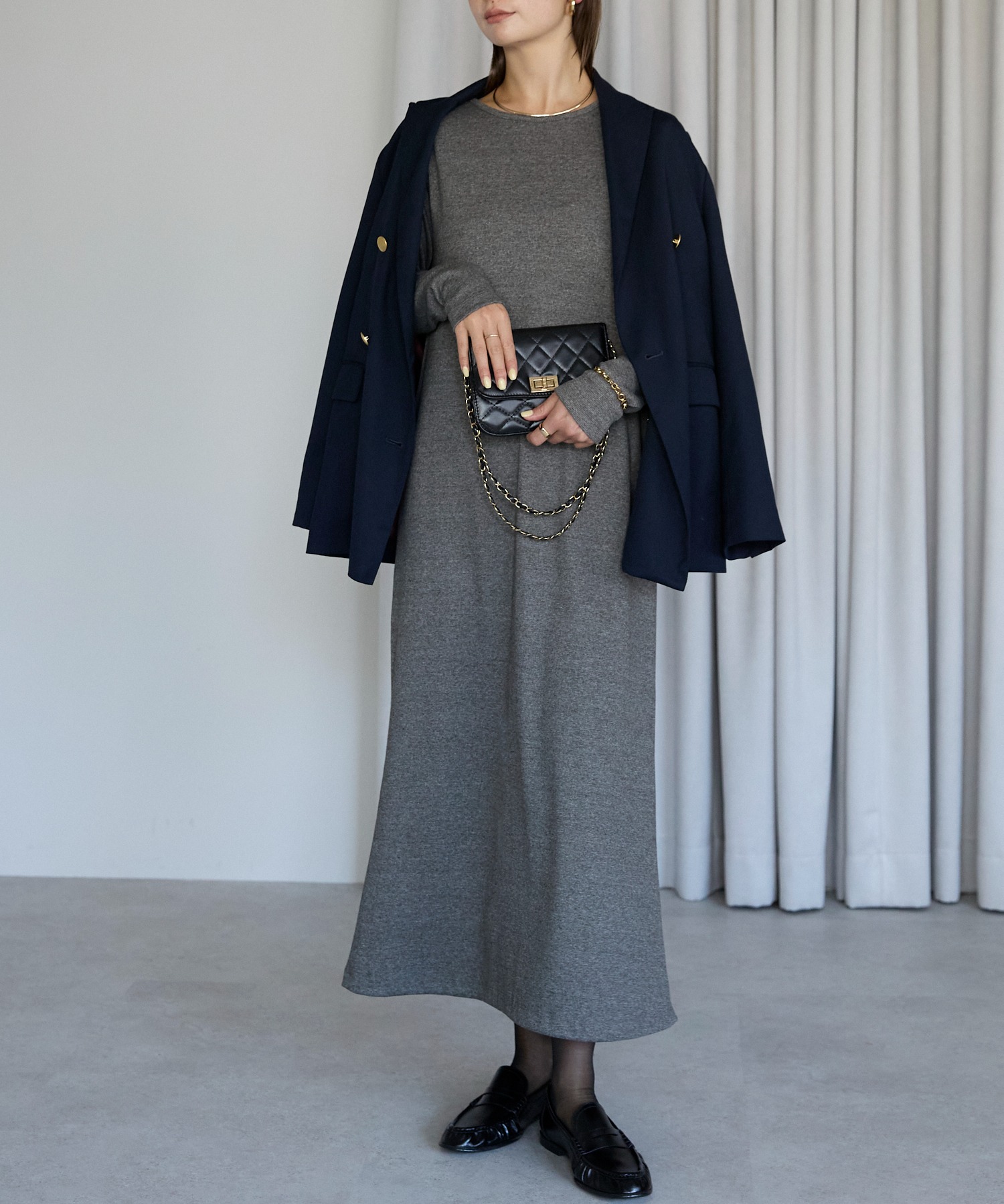 model：166cm / size：F