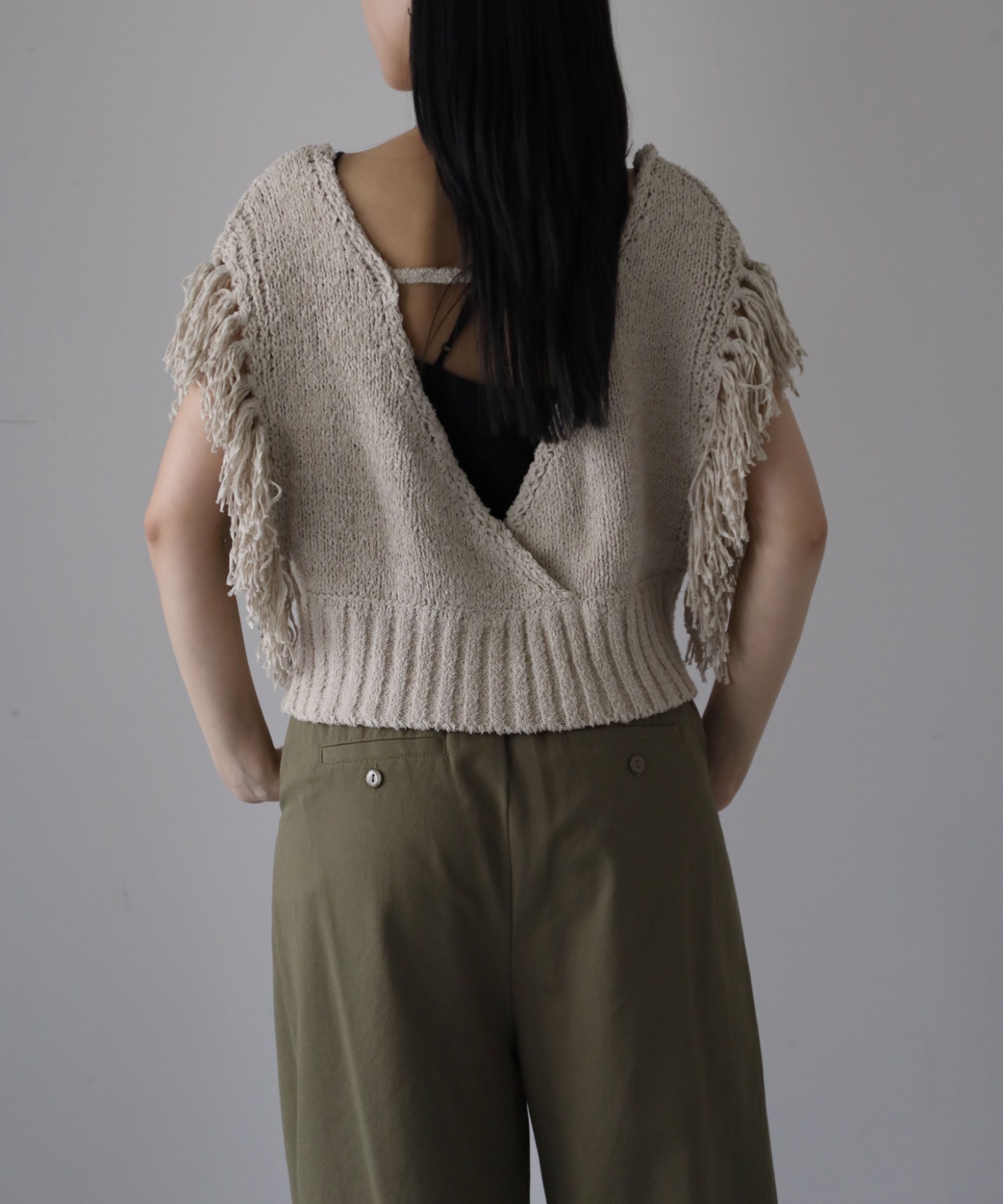 model：164cm. 着用サイズ：FREE