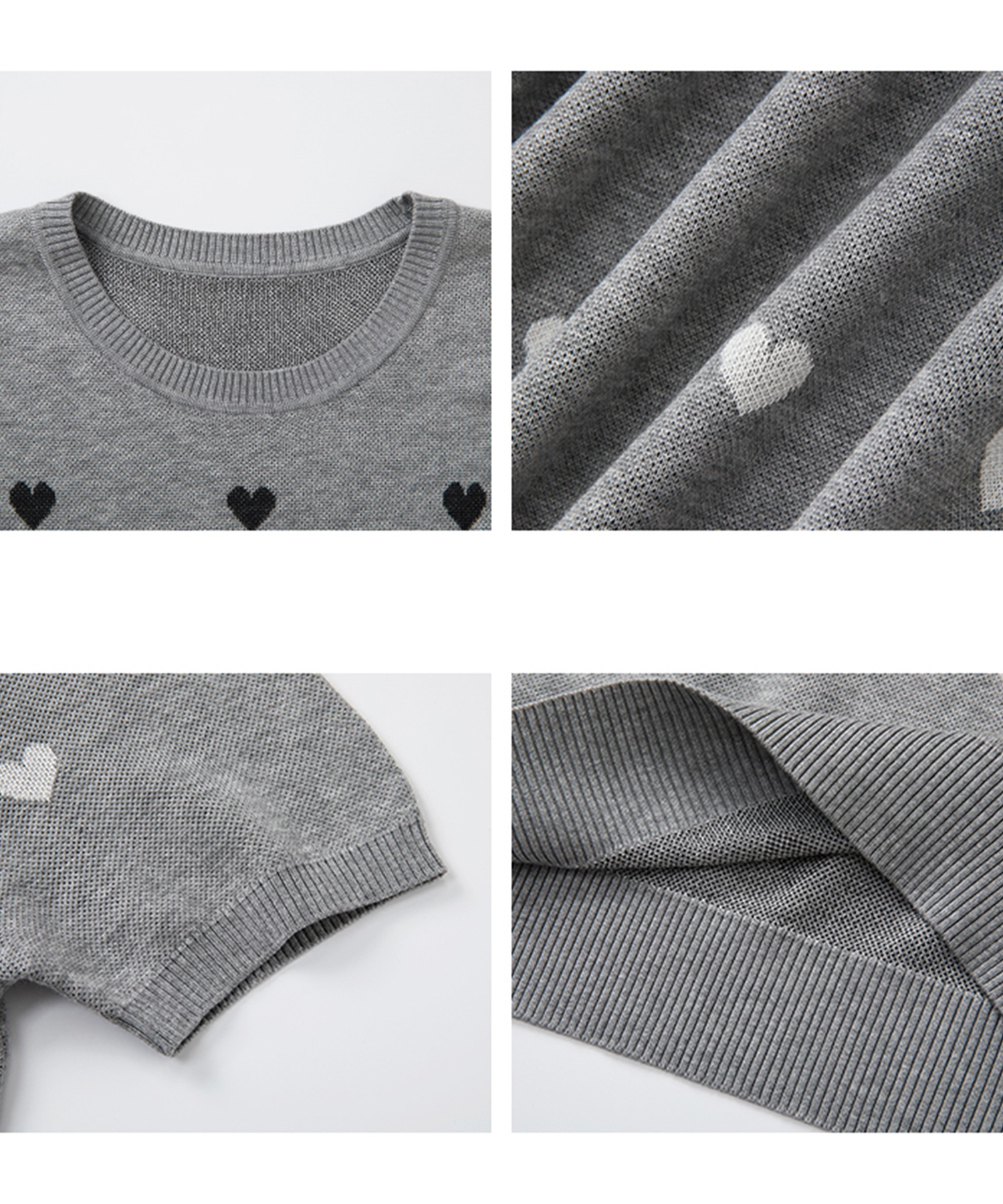 minä perhonen ヒツジ柄 半袖ニット minä perhonen ヒツジ柄 半袖ニット ミナペルホネン 半袖ニット グレー