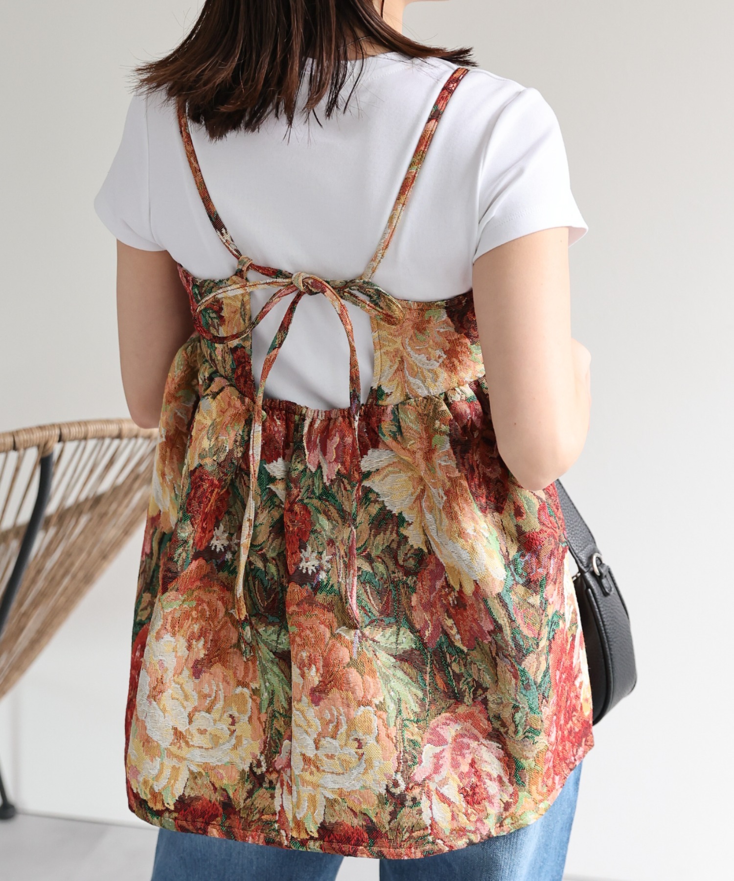 model：162cm 着用サイズ：F