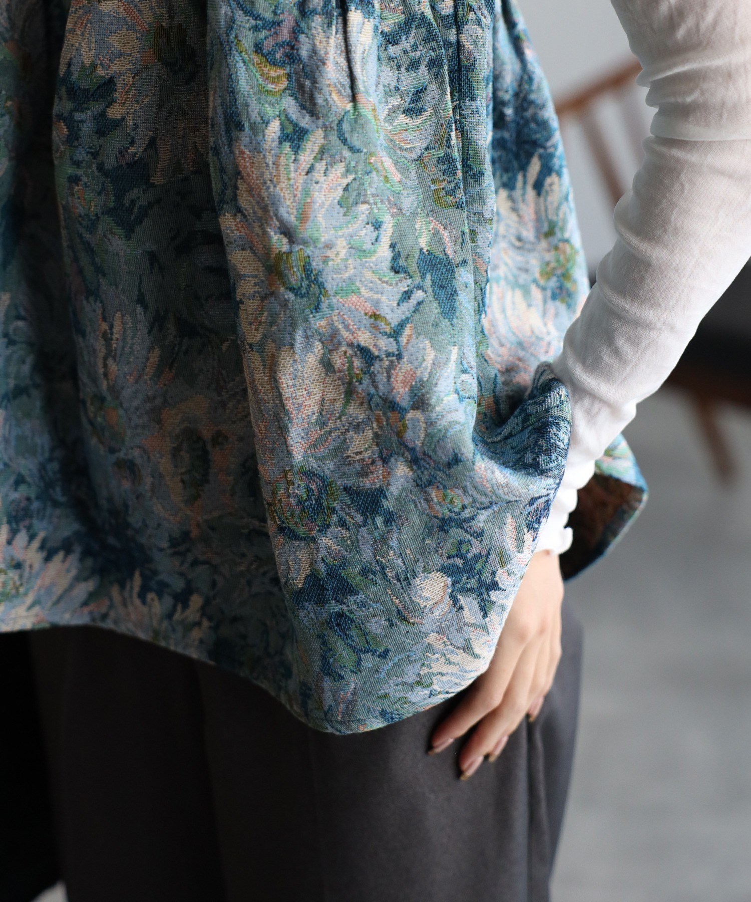 model：162cm 着用サイズ：F