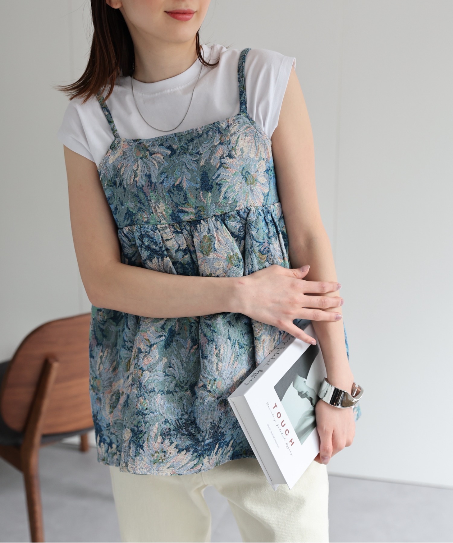 model：162cm 着用サイズ：F