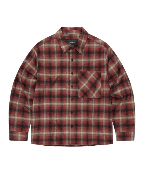 mahagrid/マハグリット』 FLANNEL CHECK SHIRT/フランネルチェック