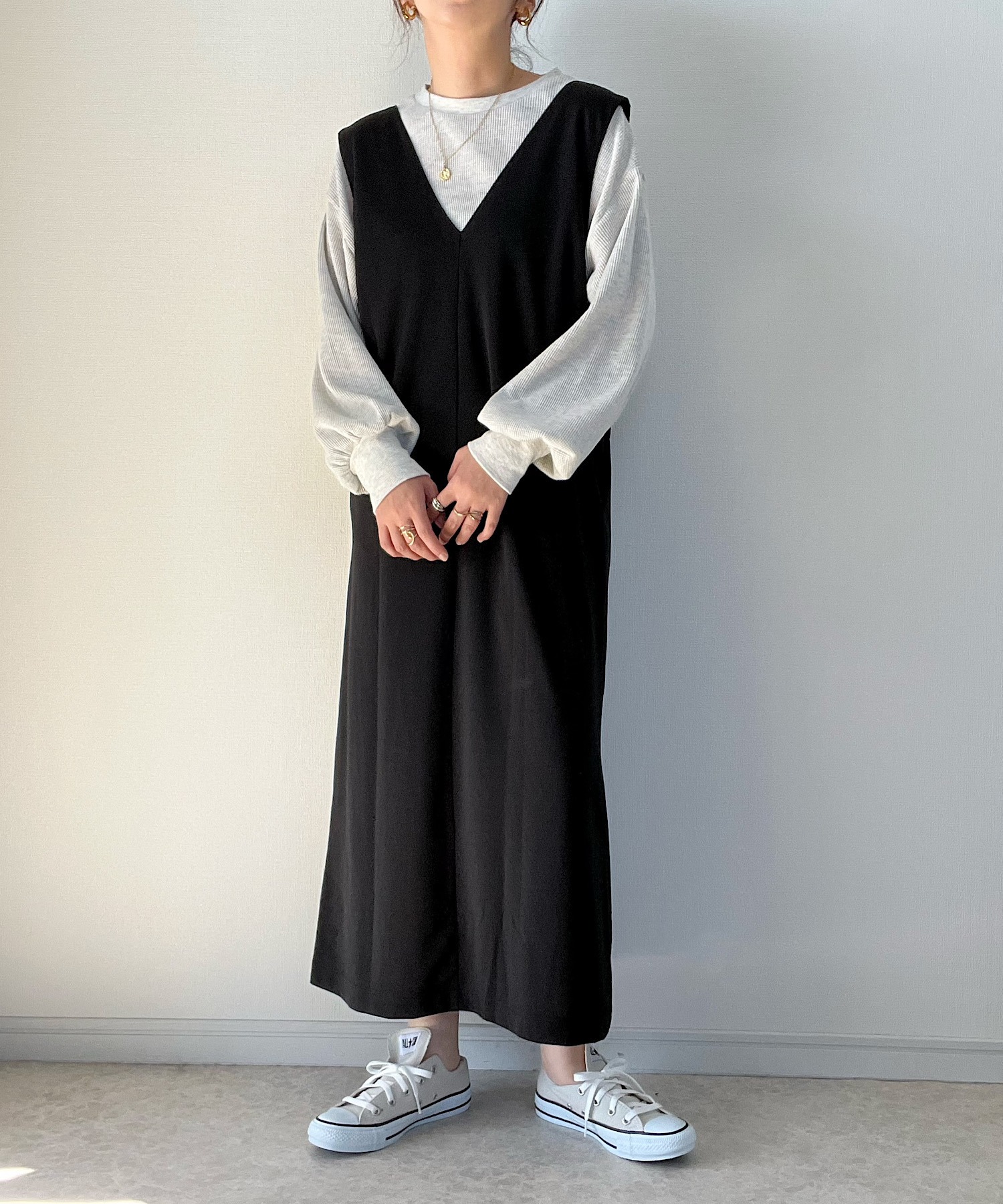 Model:H159　着用サイズ:M