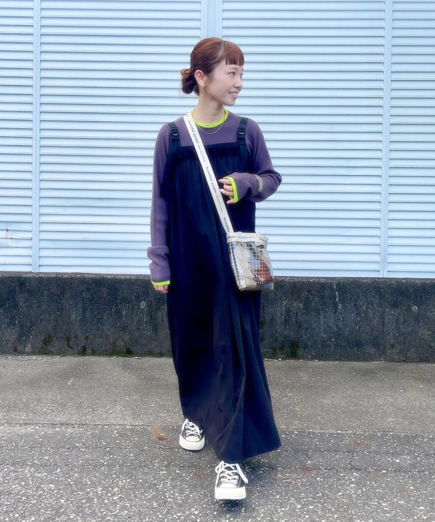 model：H152 着用サイズ：FREE