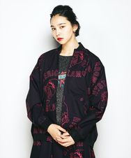 BB WALDO総柄 リブジャケット