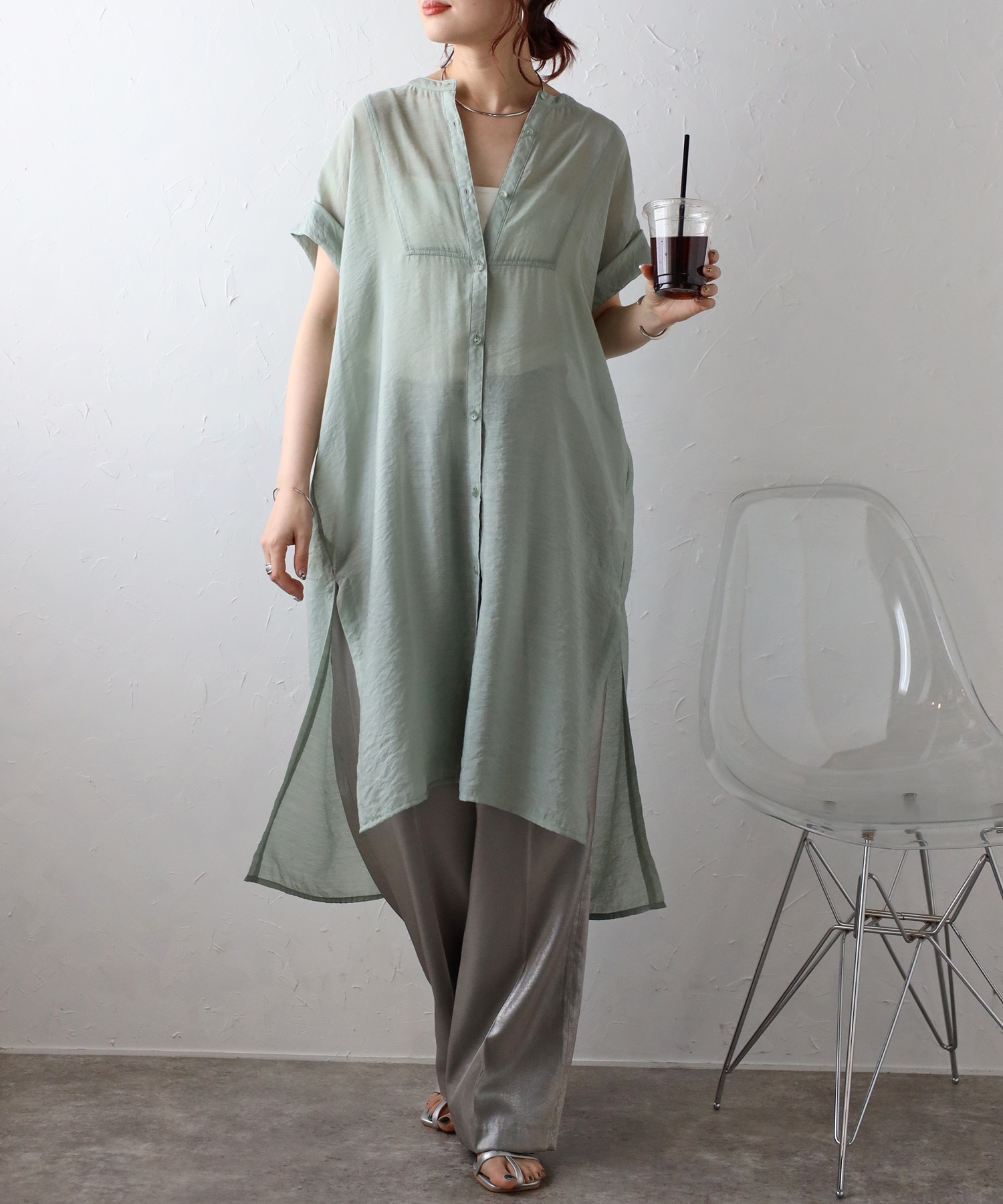 model:H158 着用サイズM