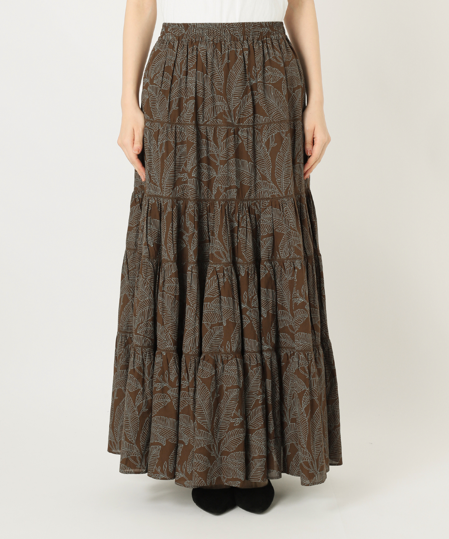 オリエンタルティアードスカート