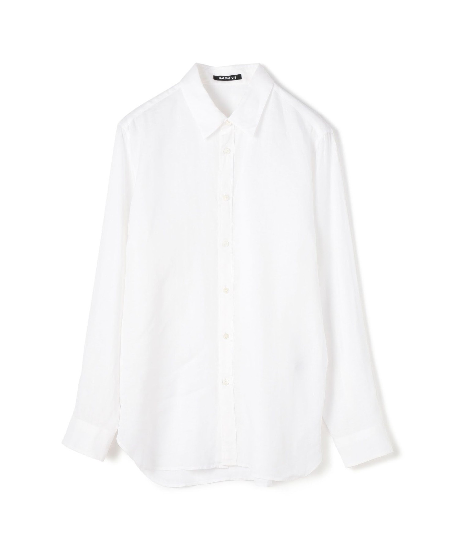 Rinērēgury カラーシャツ — ленегулярная каро‑рубашка (linen regular)