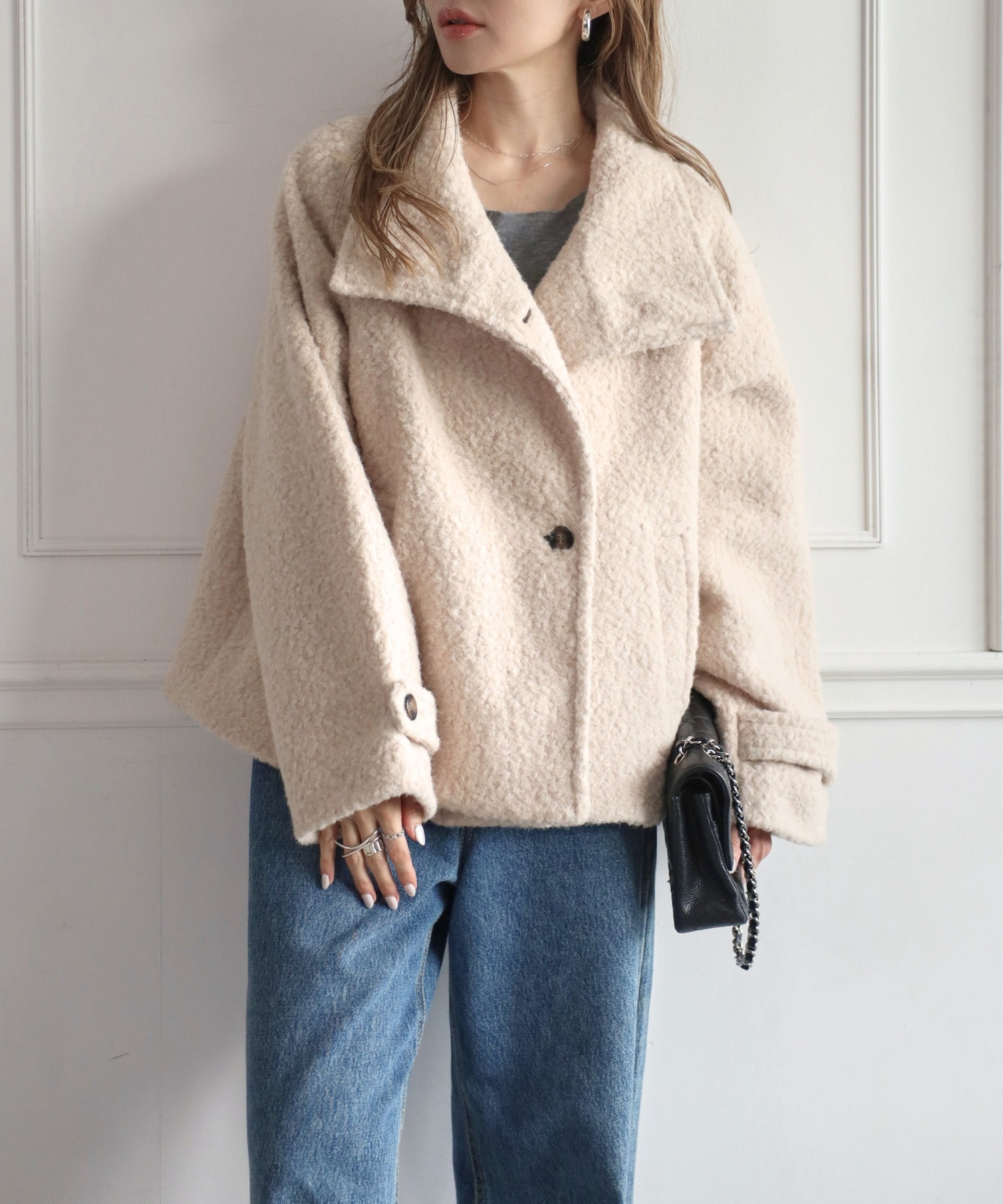 model:H165 着用サイズ:FREE