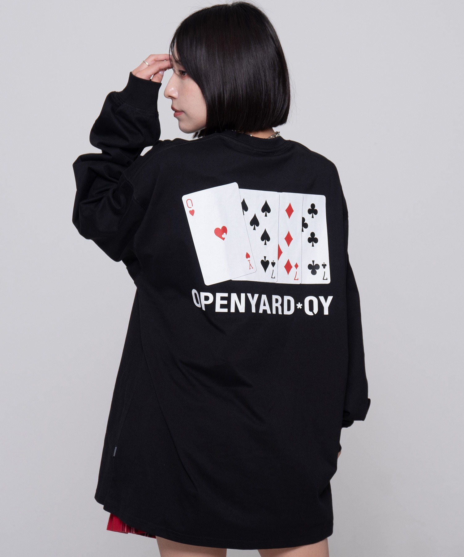 OY/オーワイ』 TRUMP CARD LONG SLEEVE/トランプカード長袖