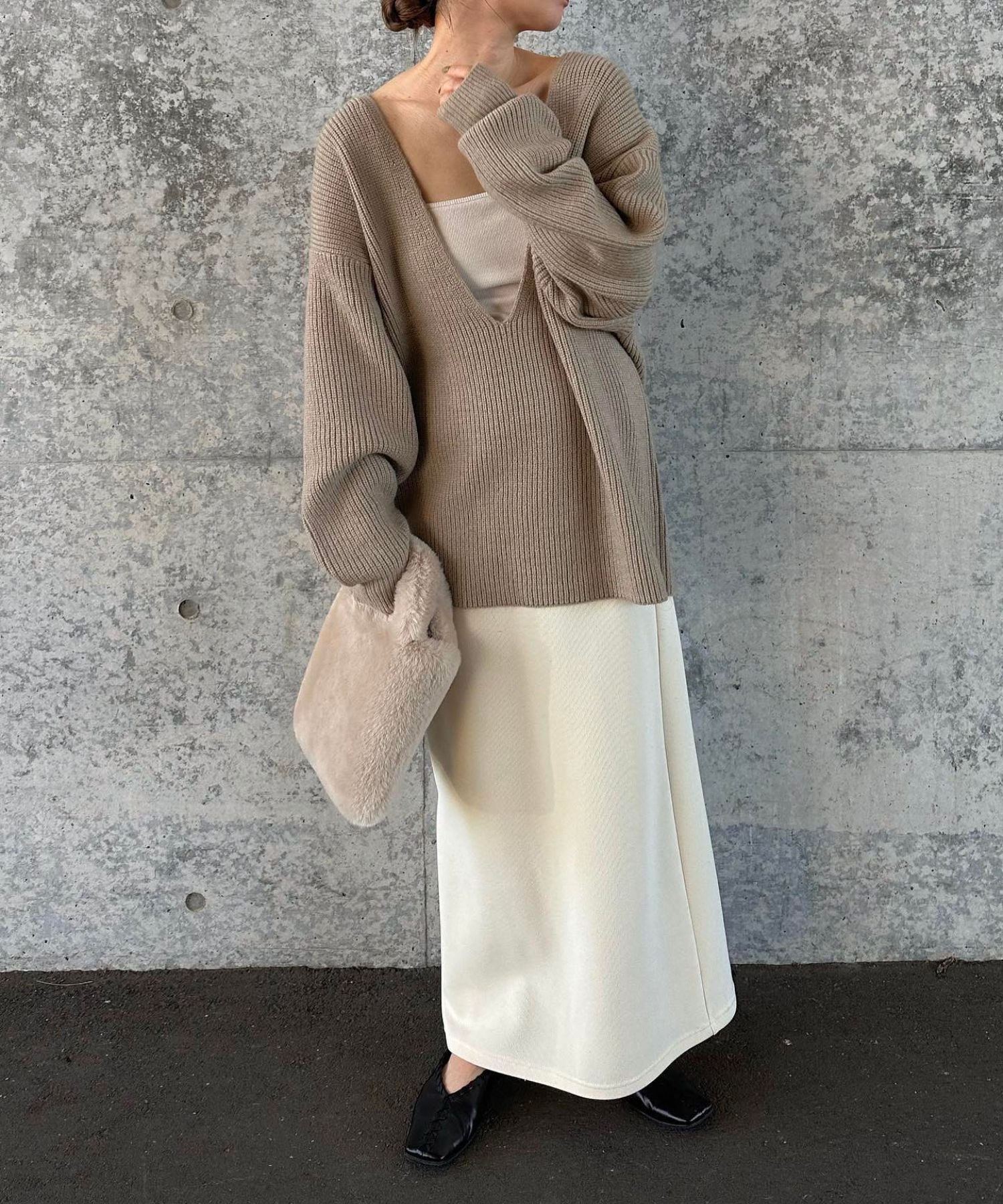 model：H159 着用サイズ：FREE
