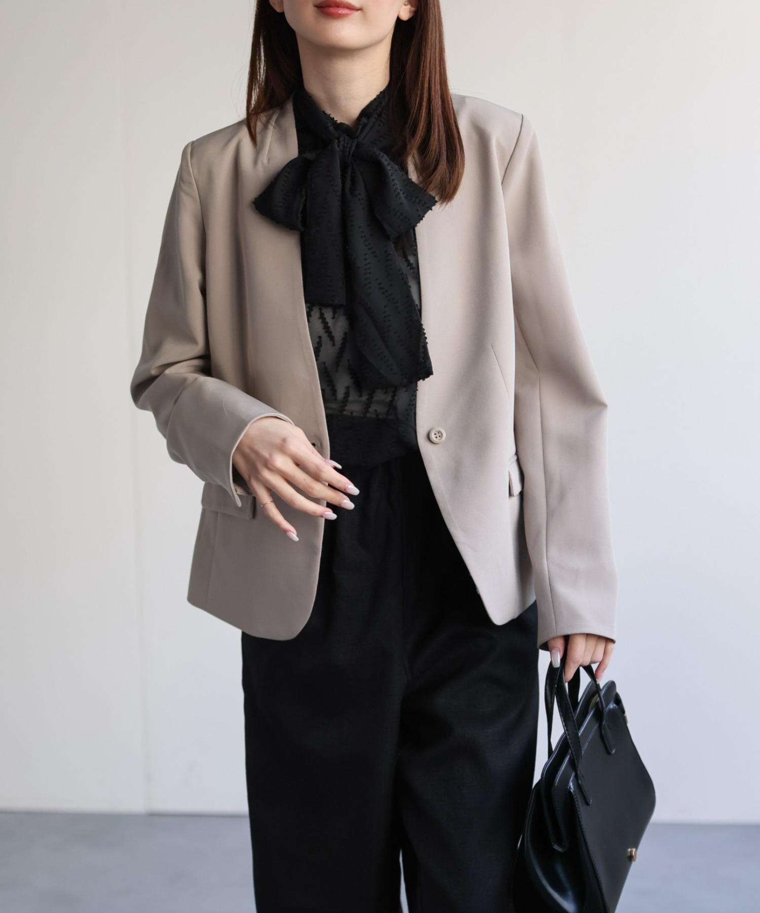 model：162cm 着用サイズ：Mサイズ