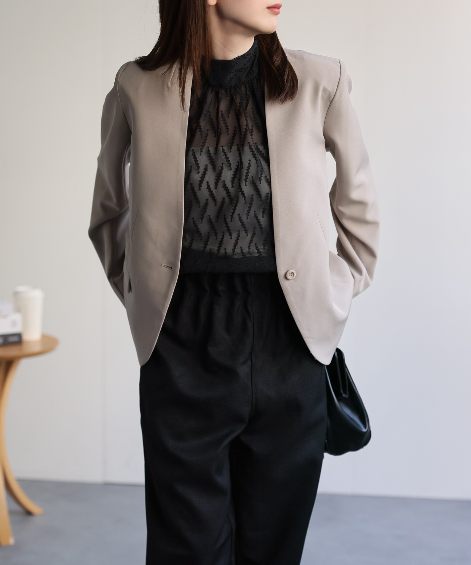 model：162cm 着用サイズ：Mサイズ
