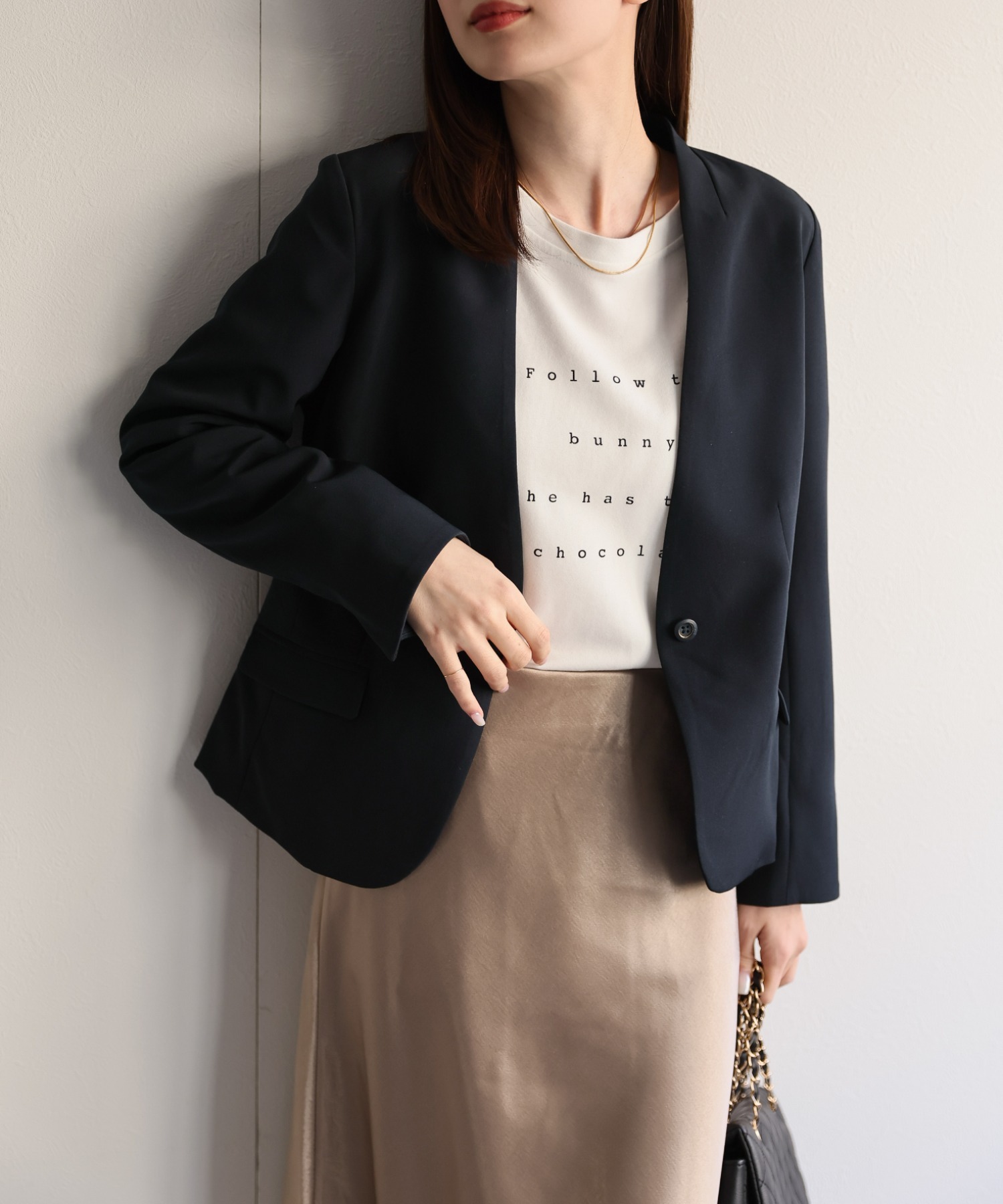 model：162cm 着用サイズ：Mサイズ