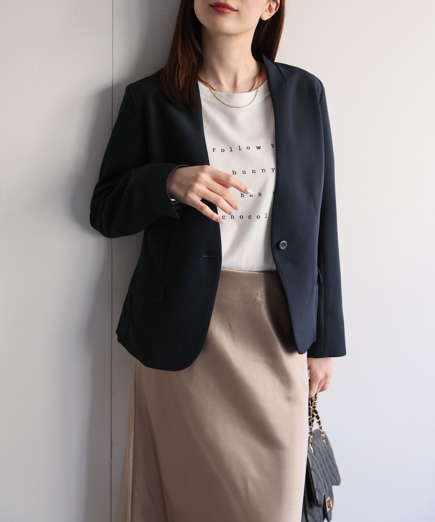 model：162cm 着用サイズ：Mサイズ