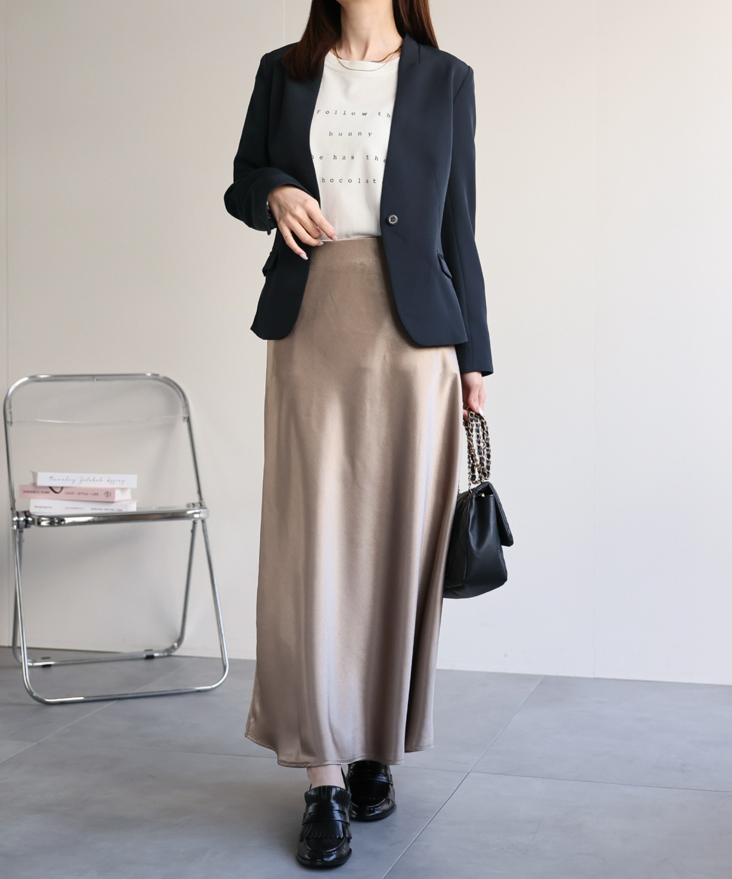 model：162cm 着用サイズ：Mサイズ
