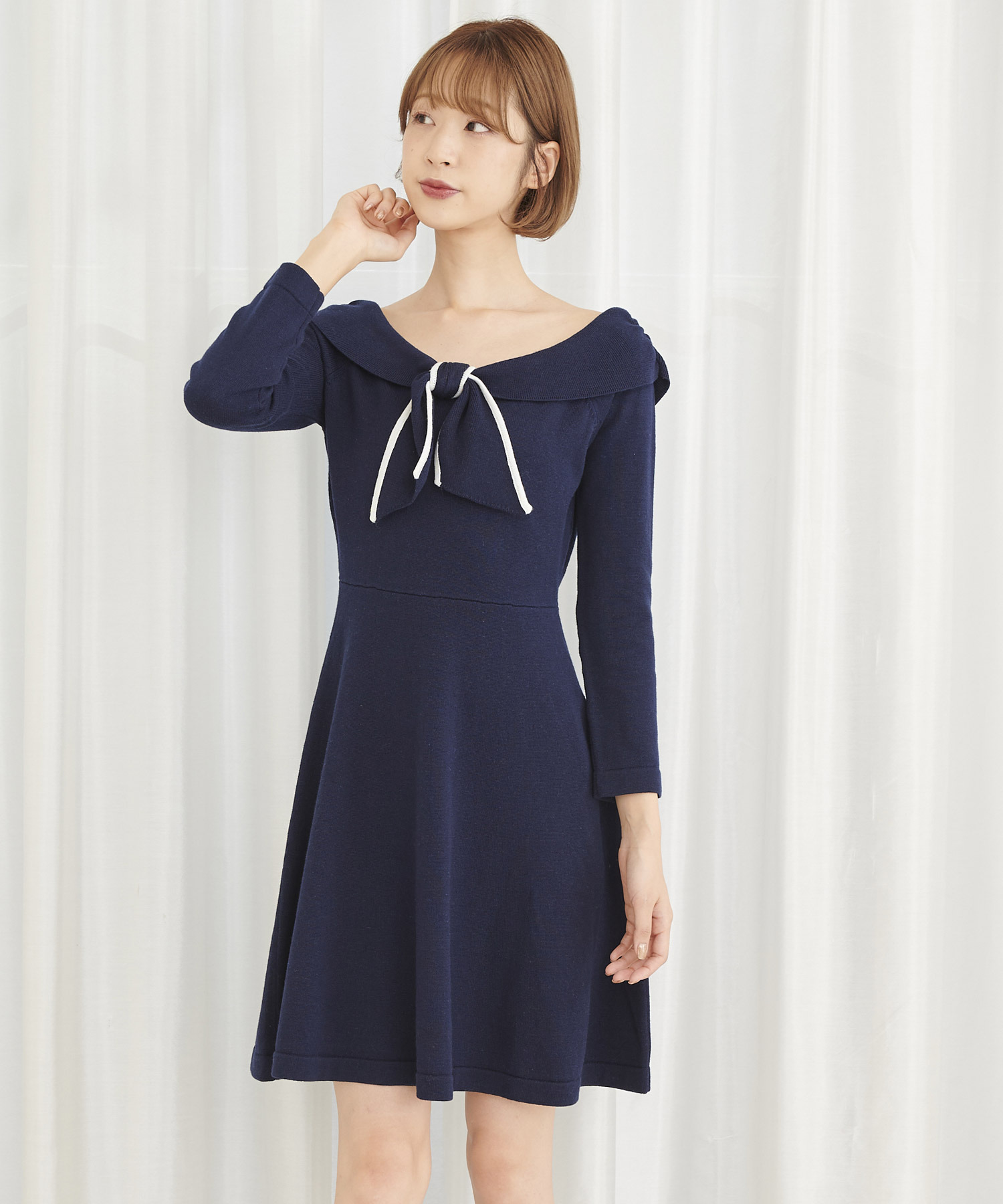 フロントスカーフワンピース Titty Co Titty Co Online Store ティティーアンドコーオンラインストア