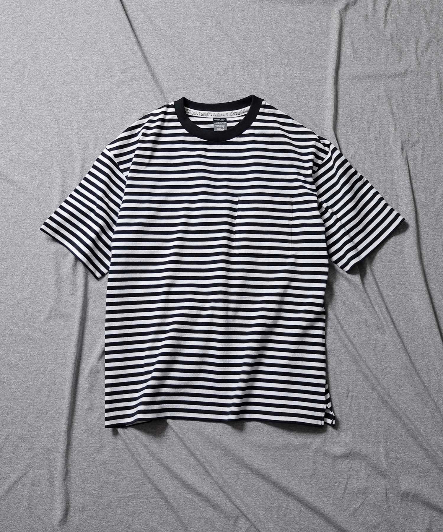 NUMBER (N)INE/ナンバーナイン CLASSIC COTTON STRIPED POCKET OVER T