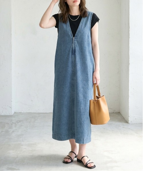 model：166cm / size：F