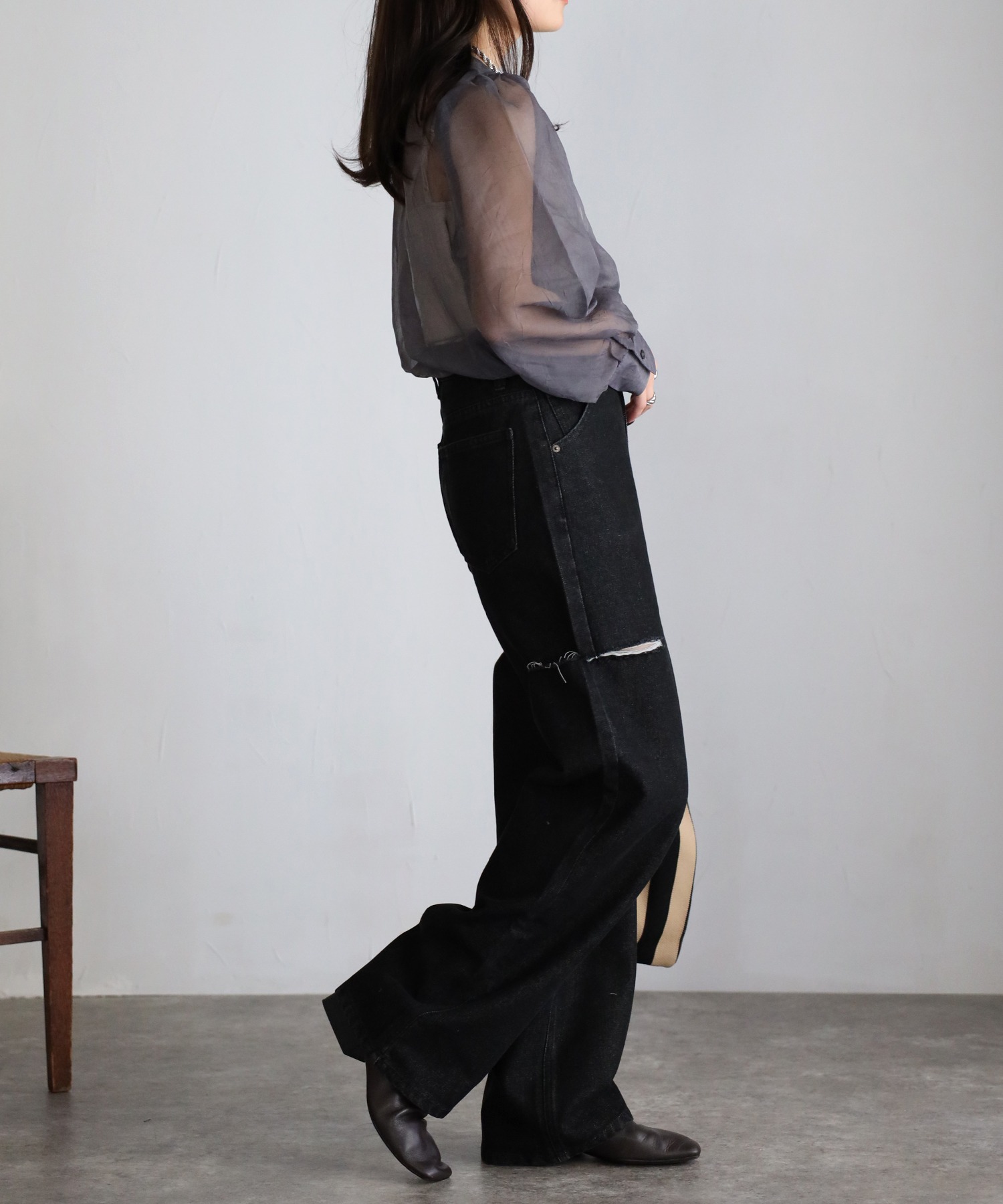 model:156cm
着用サイズ:Mサイズ
