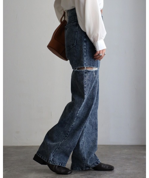 model:156cm
着用サイズ:Mサイズ