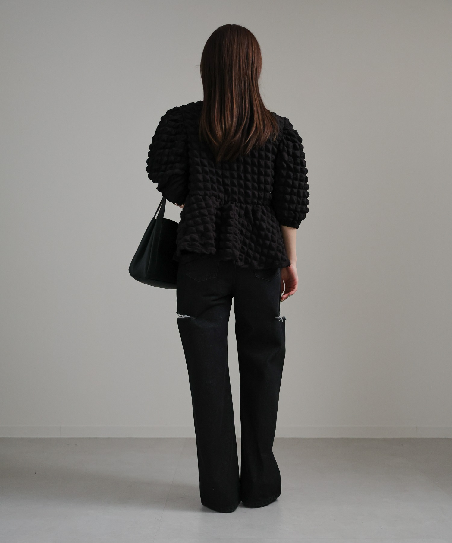 model:156cm
着用サイズ:Mサイズ