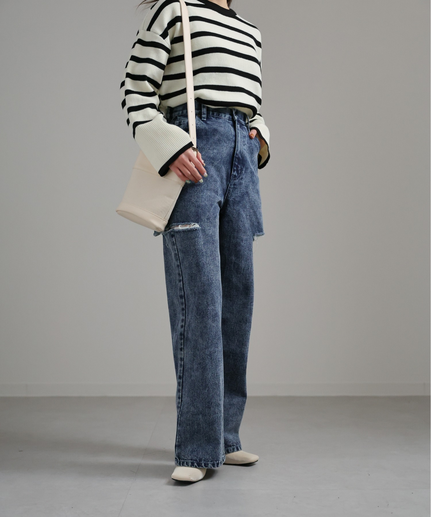 model:156cm
着用サイズ:Mサイズ