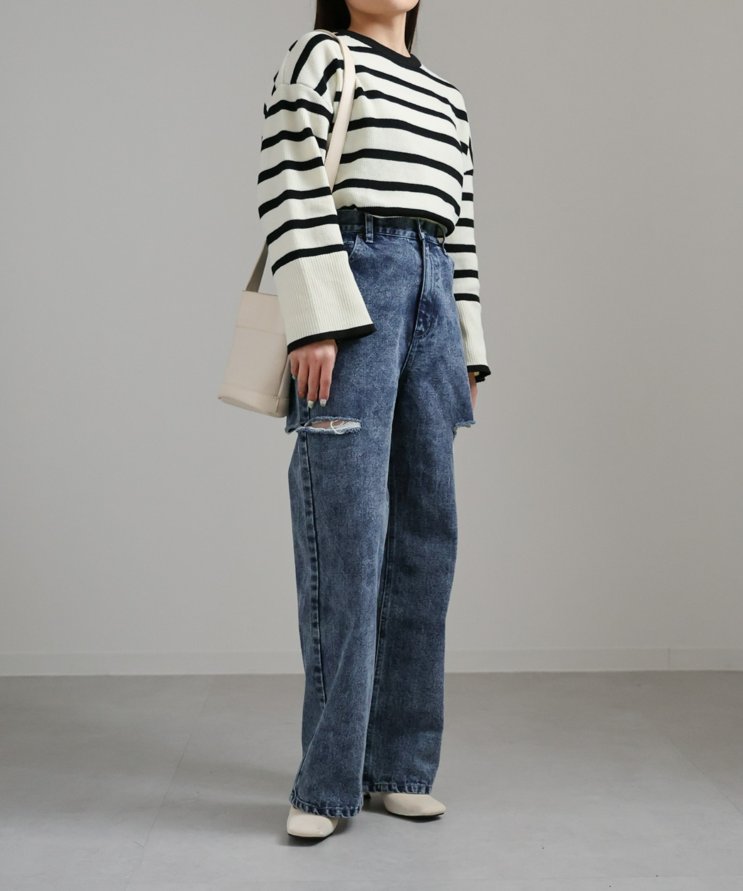 model:156cm
着用サイズ:Mサイズ