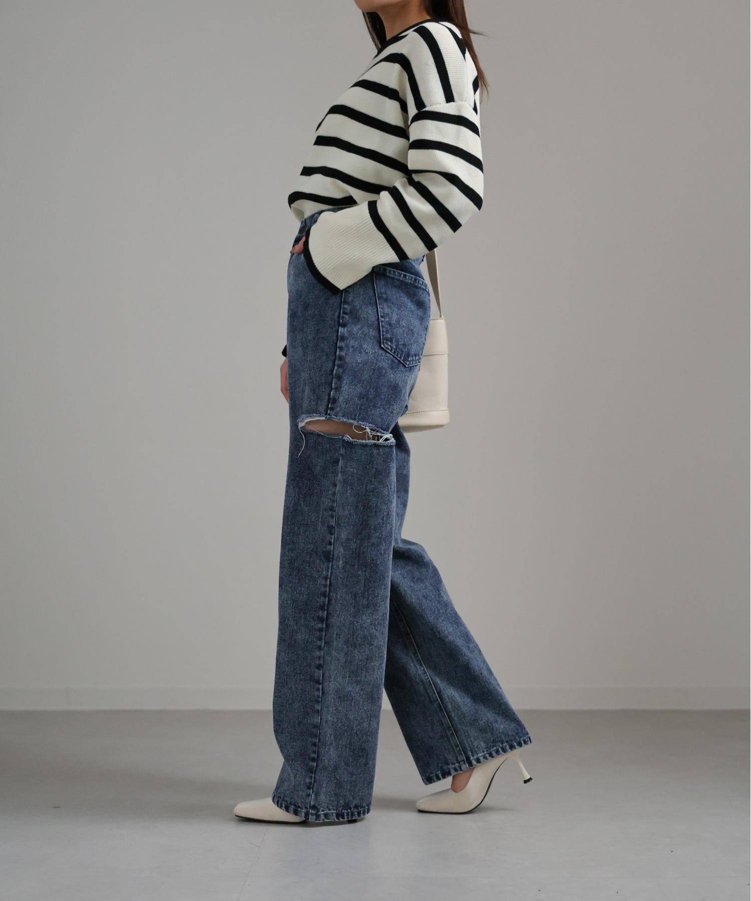 model:156cm
着用サイズ:Mサイズ
