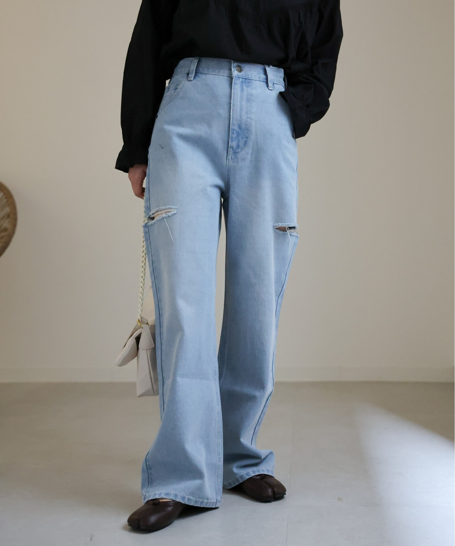 model:156cm
着用サイズ:Mサイズ