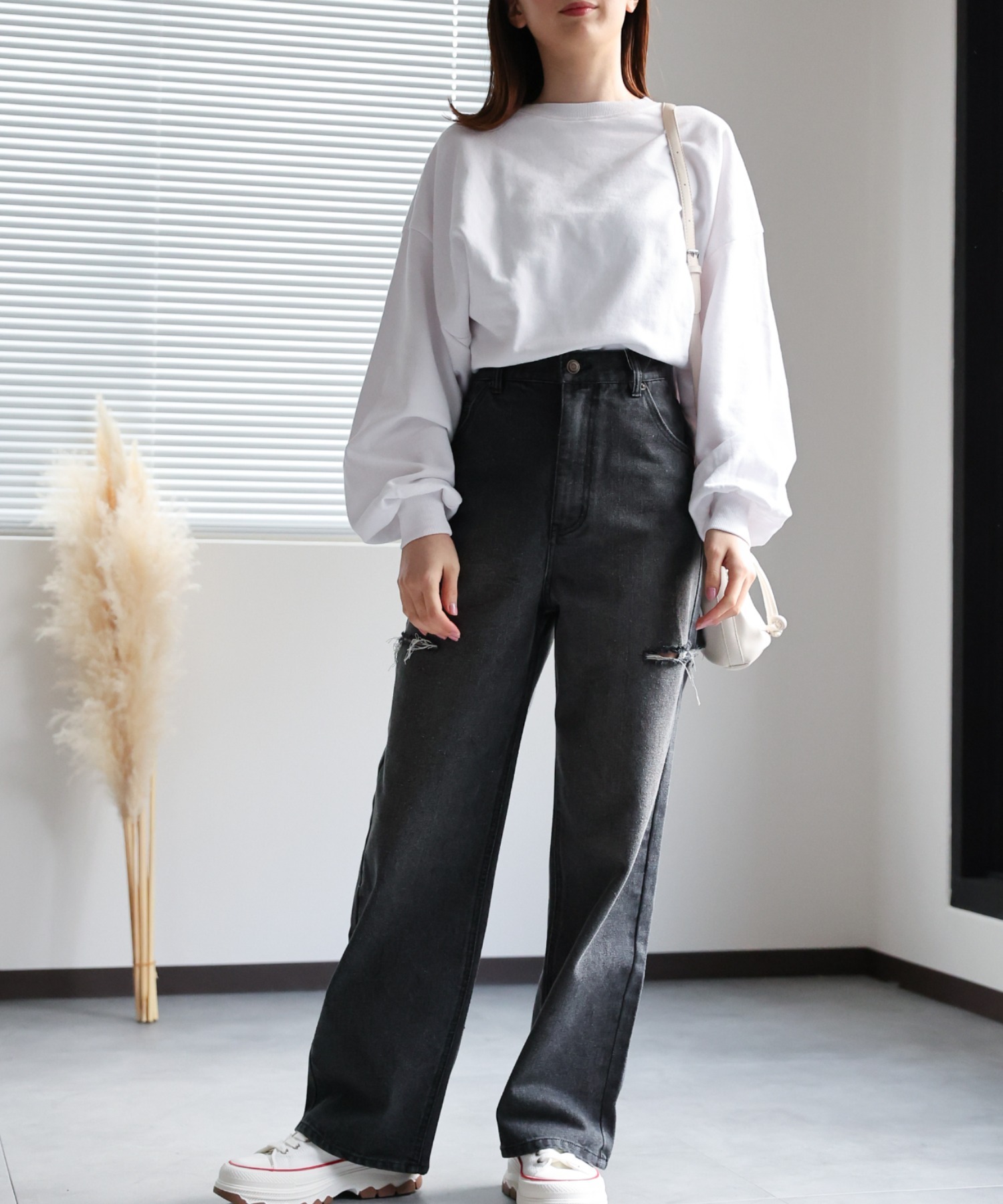 model:162cm
着用サイズ:Mサイズ