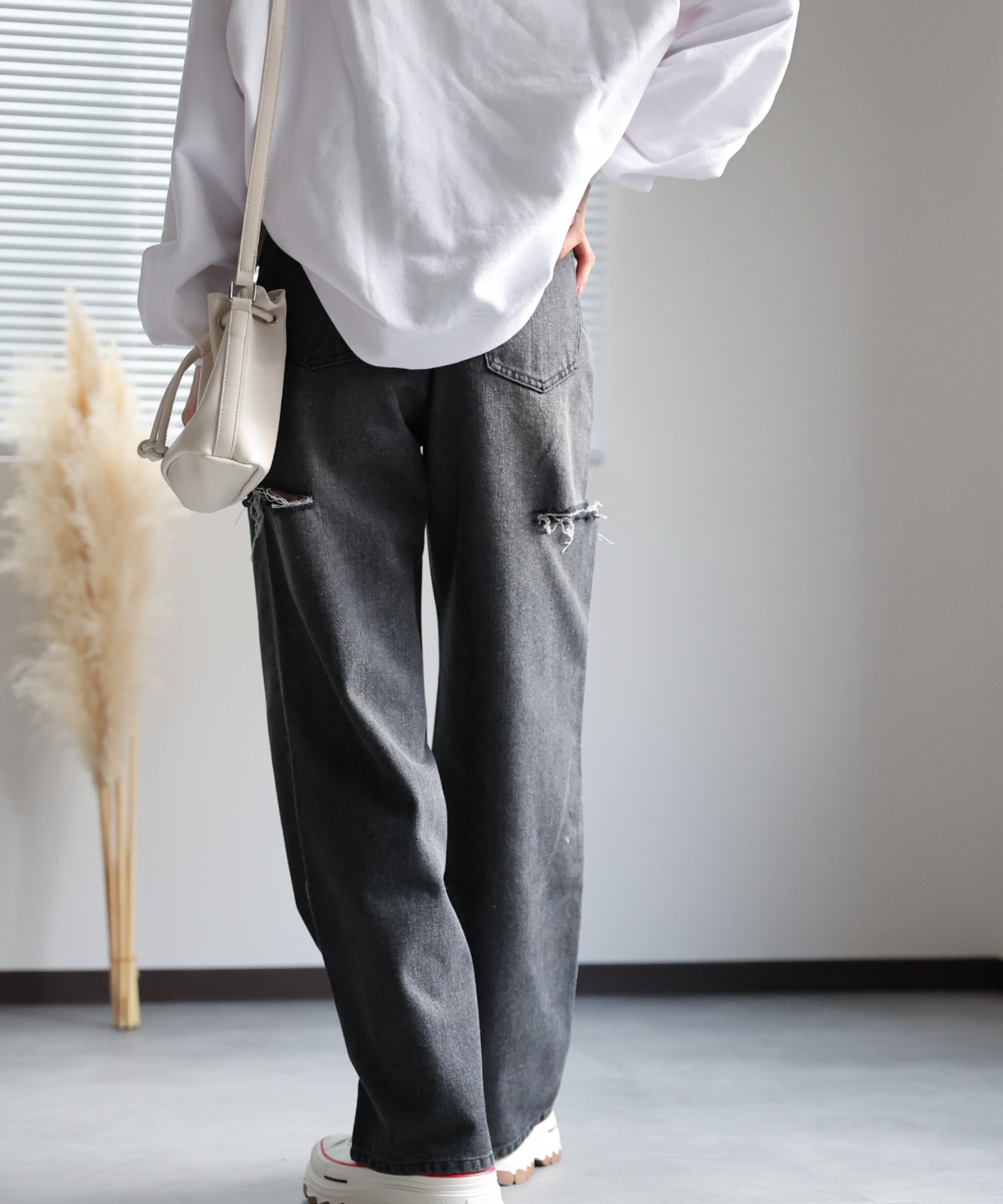 model:162cm
着用サイズ:Mサイズ