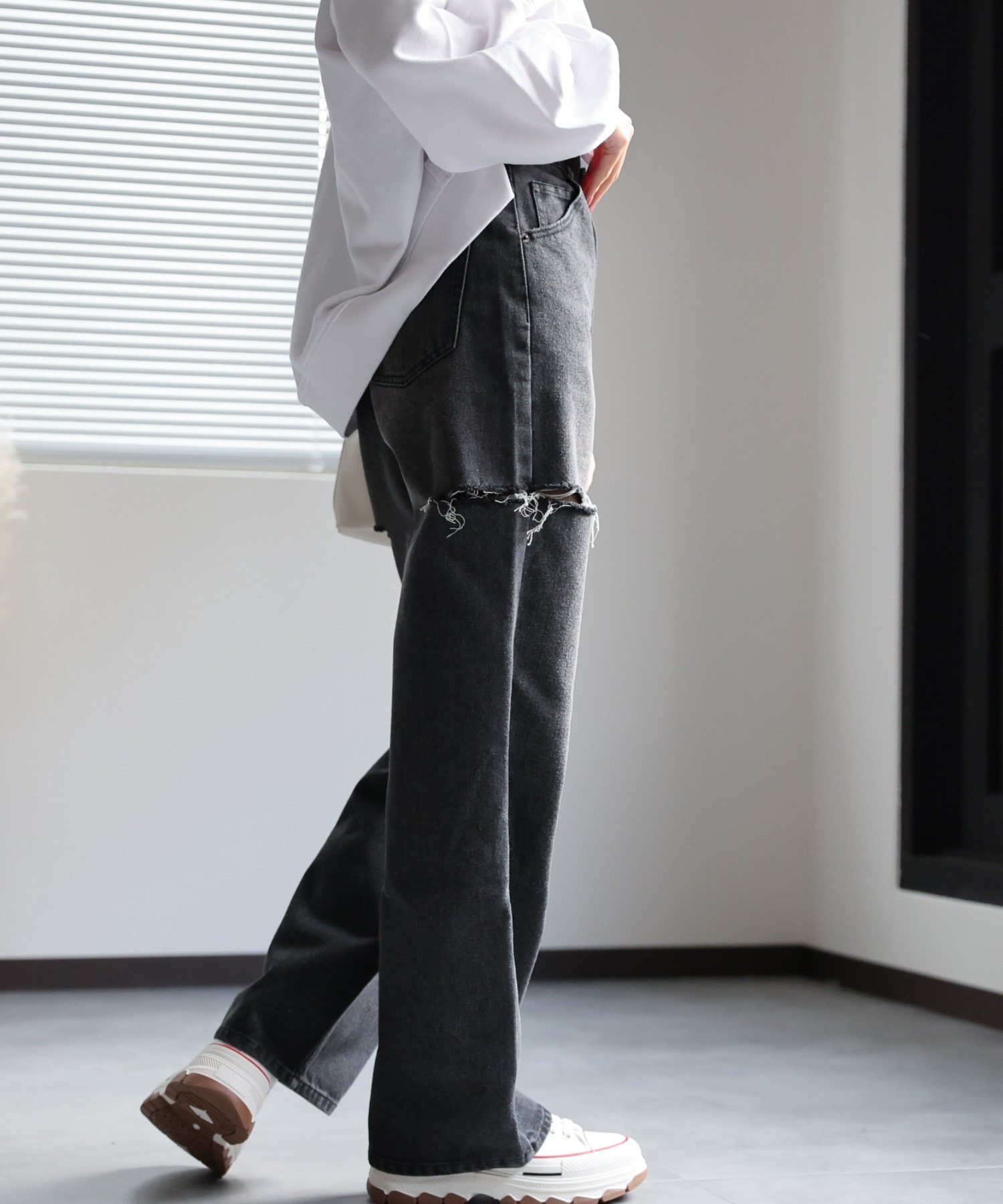 model:162cm
着用サイズ:Mサイズ