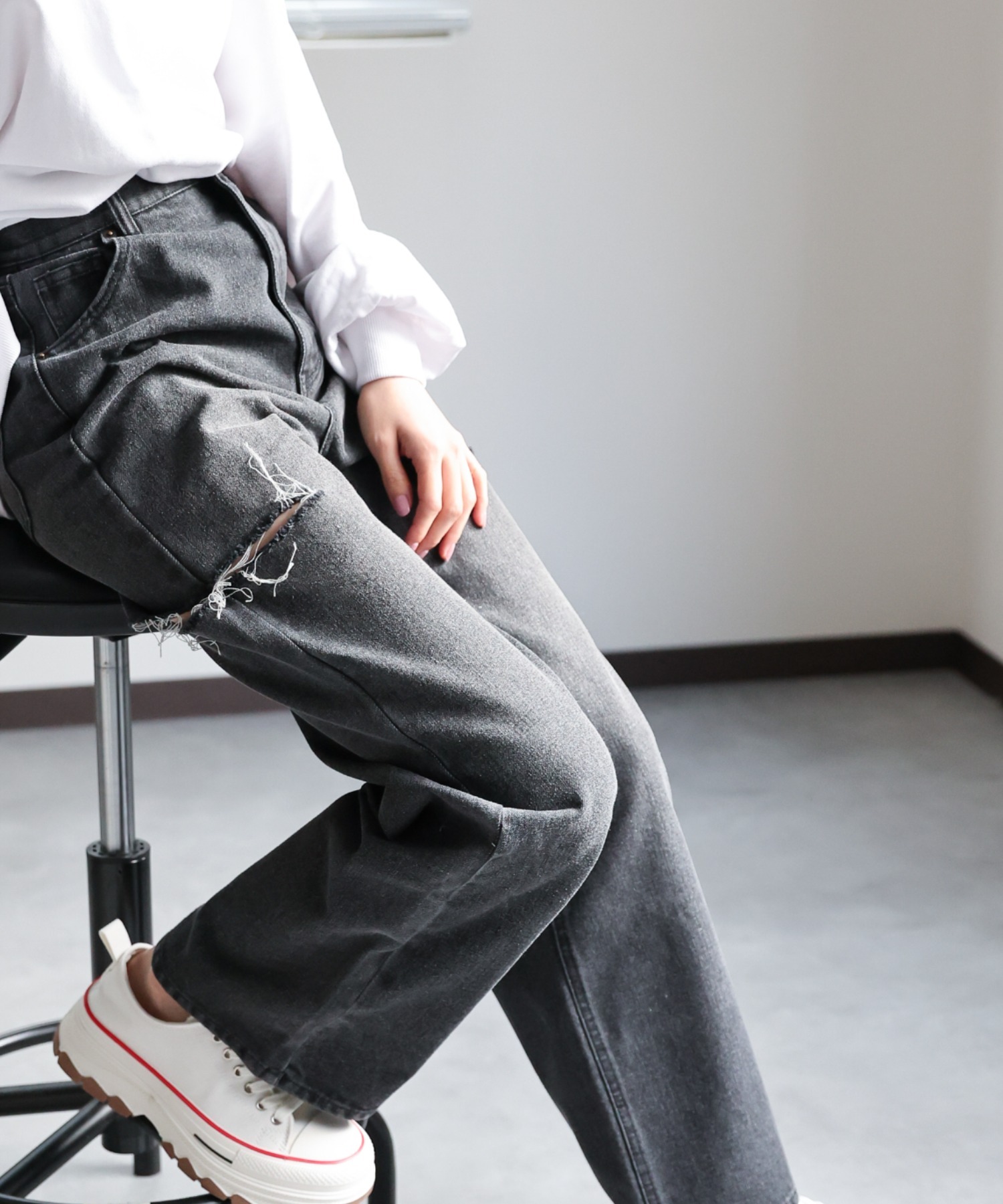 model:162cm
着用サイズ:Mサイズ