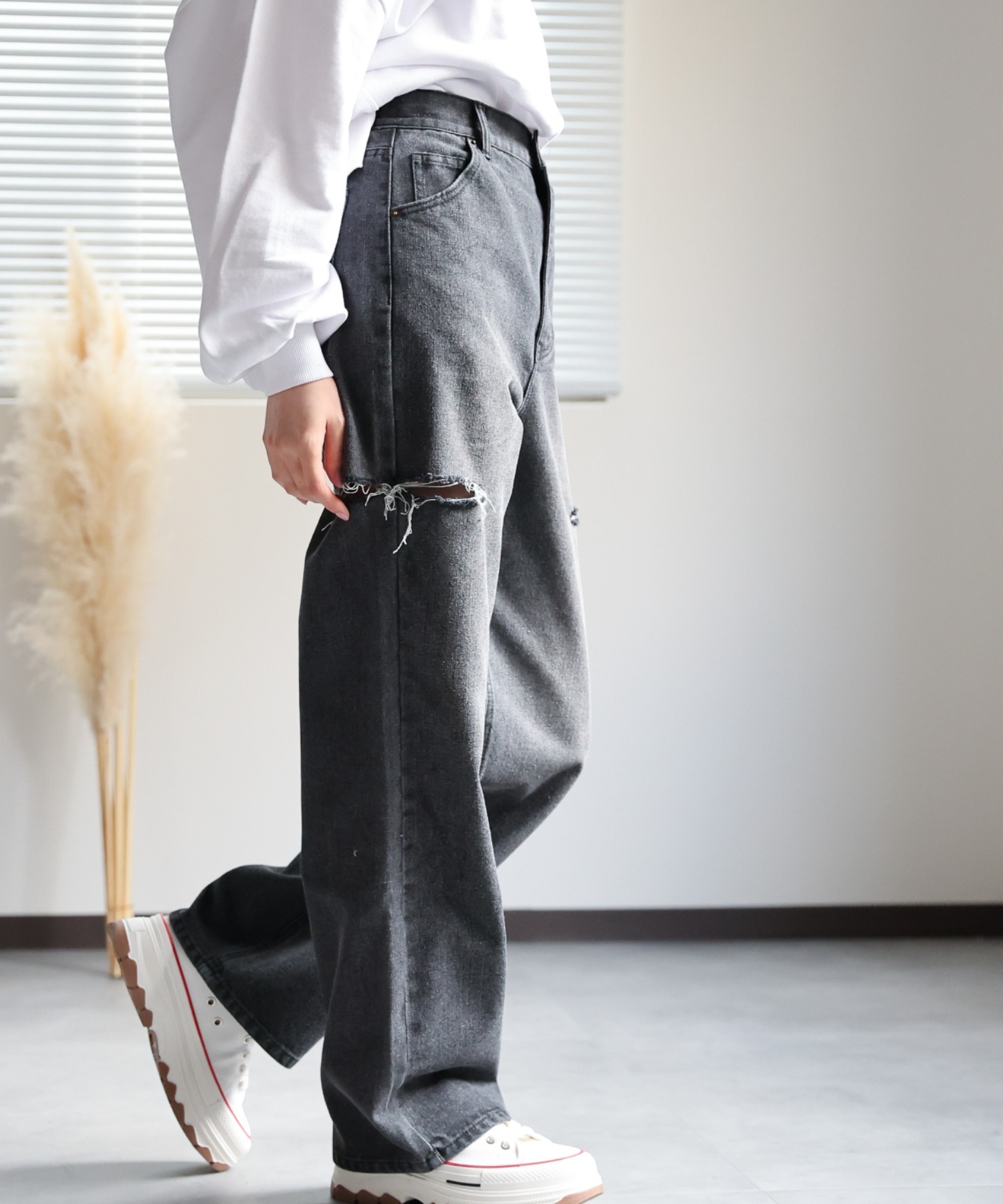 model:162cm
着用サイズ:Mサイズ
