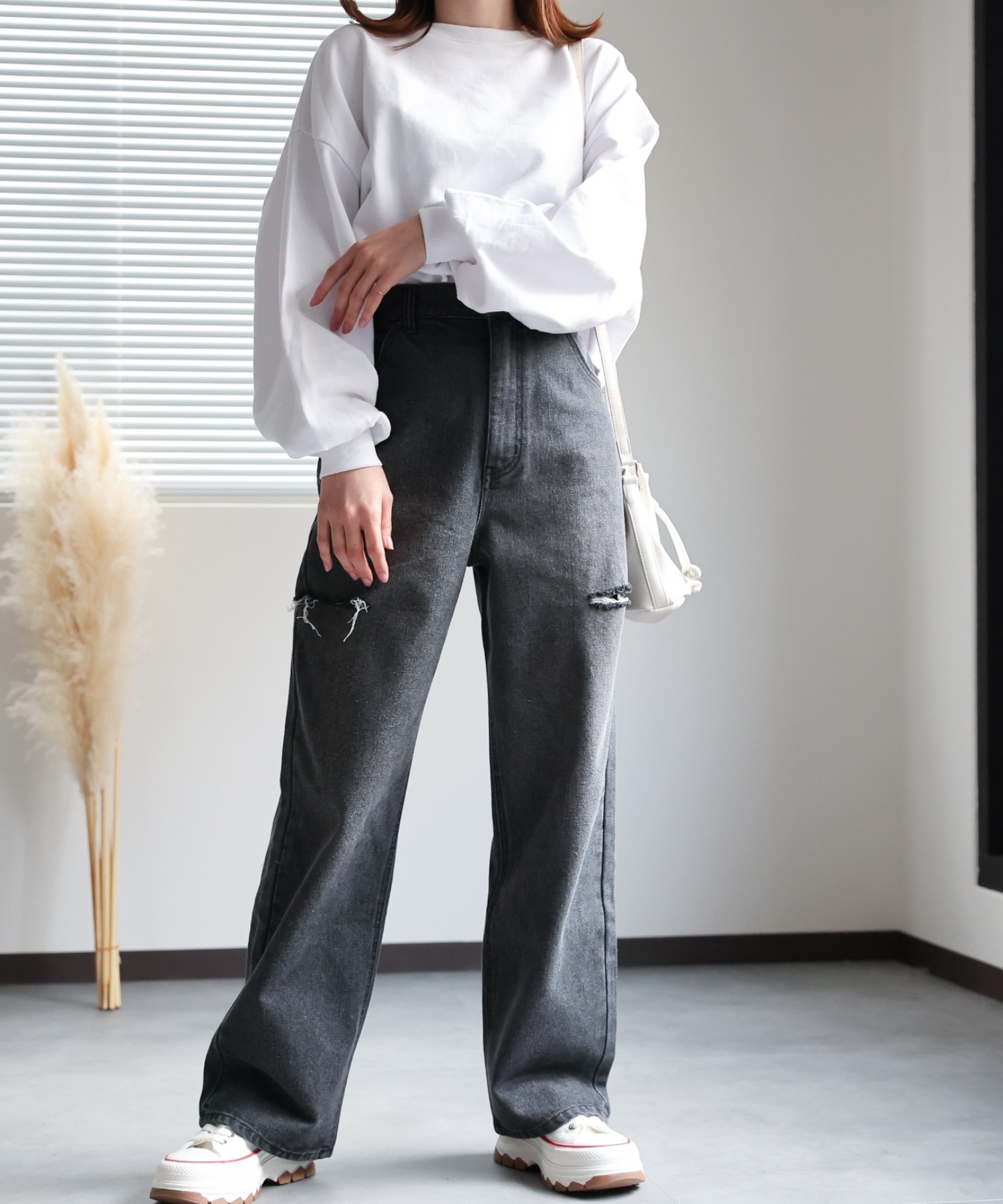 model:162cm
着用サイズ:Mサイズ