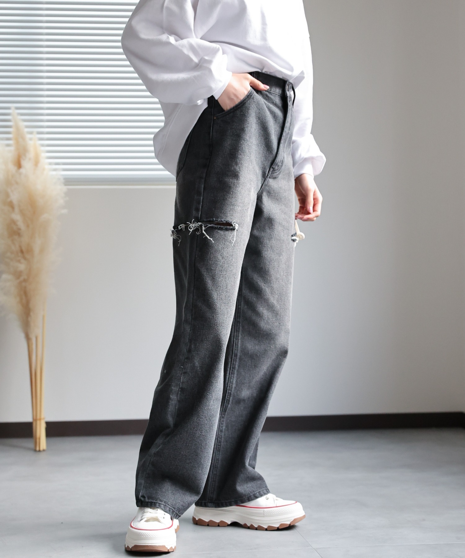 model:162cm
着用サイズ:Mサイズ