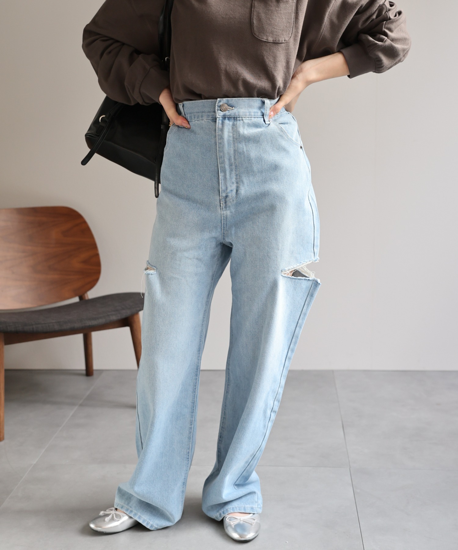 model:162cm
着用サイズ:Lサイズ