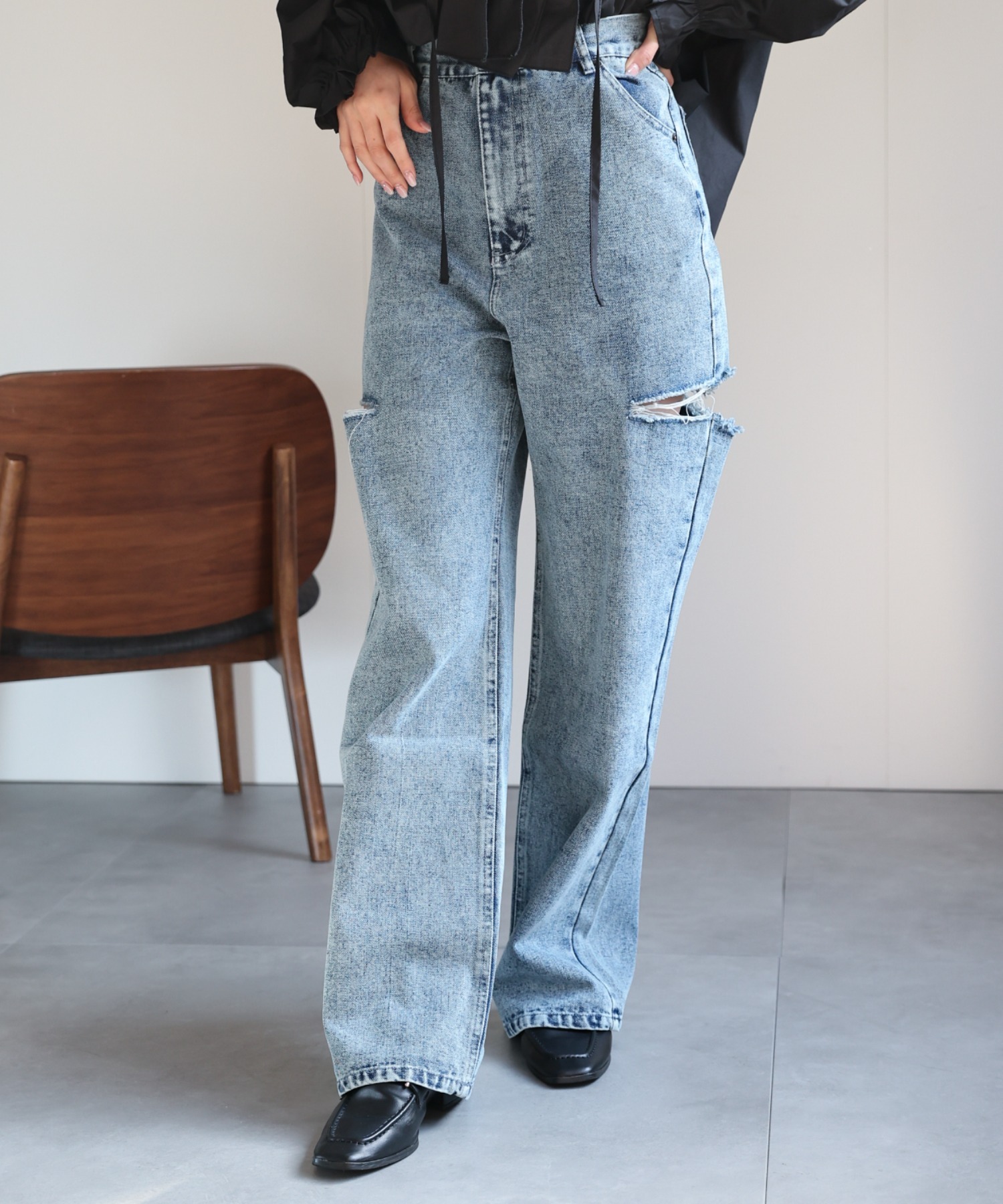 model:162cm
着用サイズ:Lサイズ