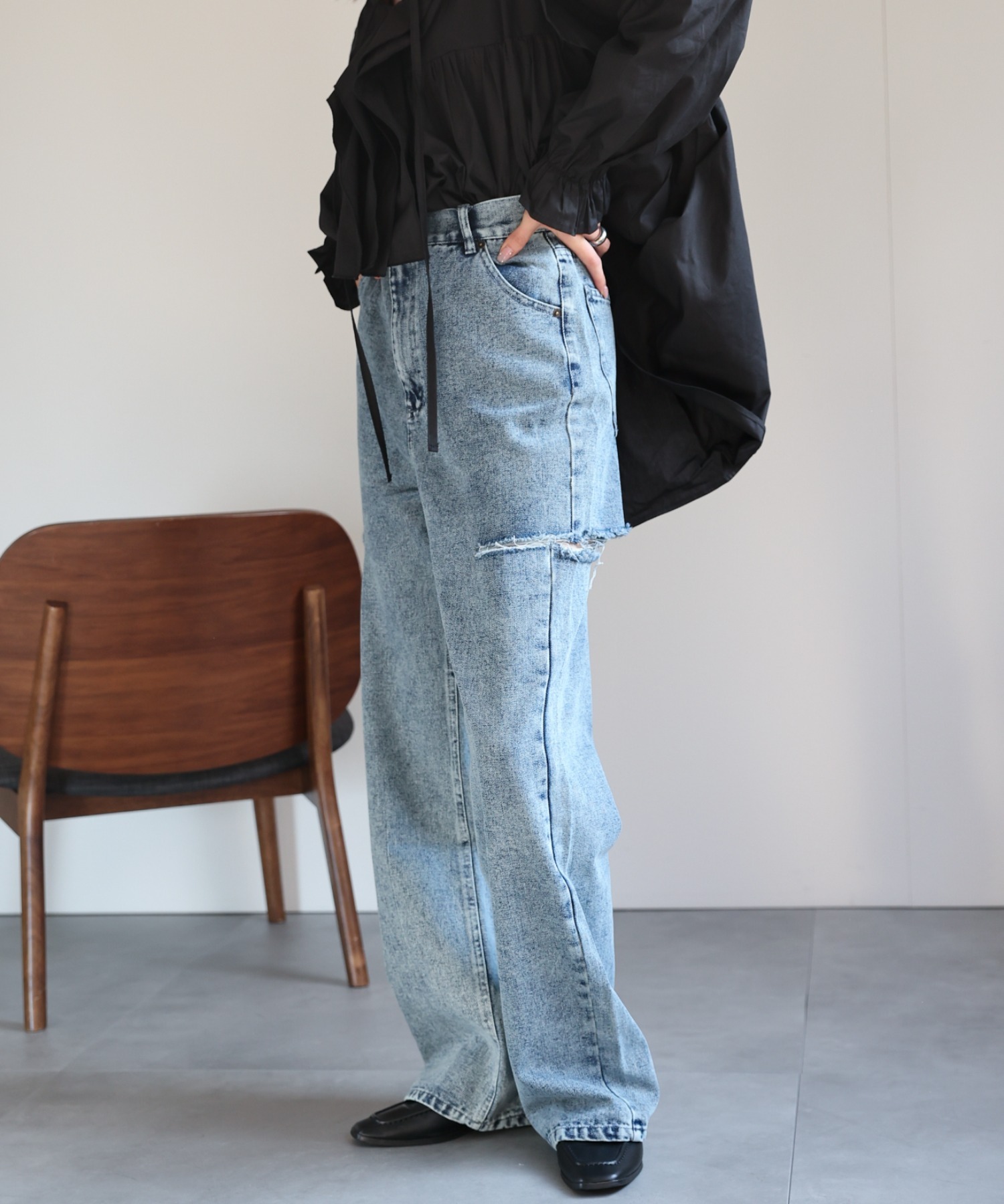 model:162cm
着用サイズ:Lサイズ