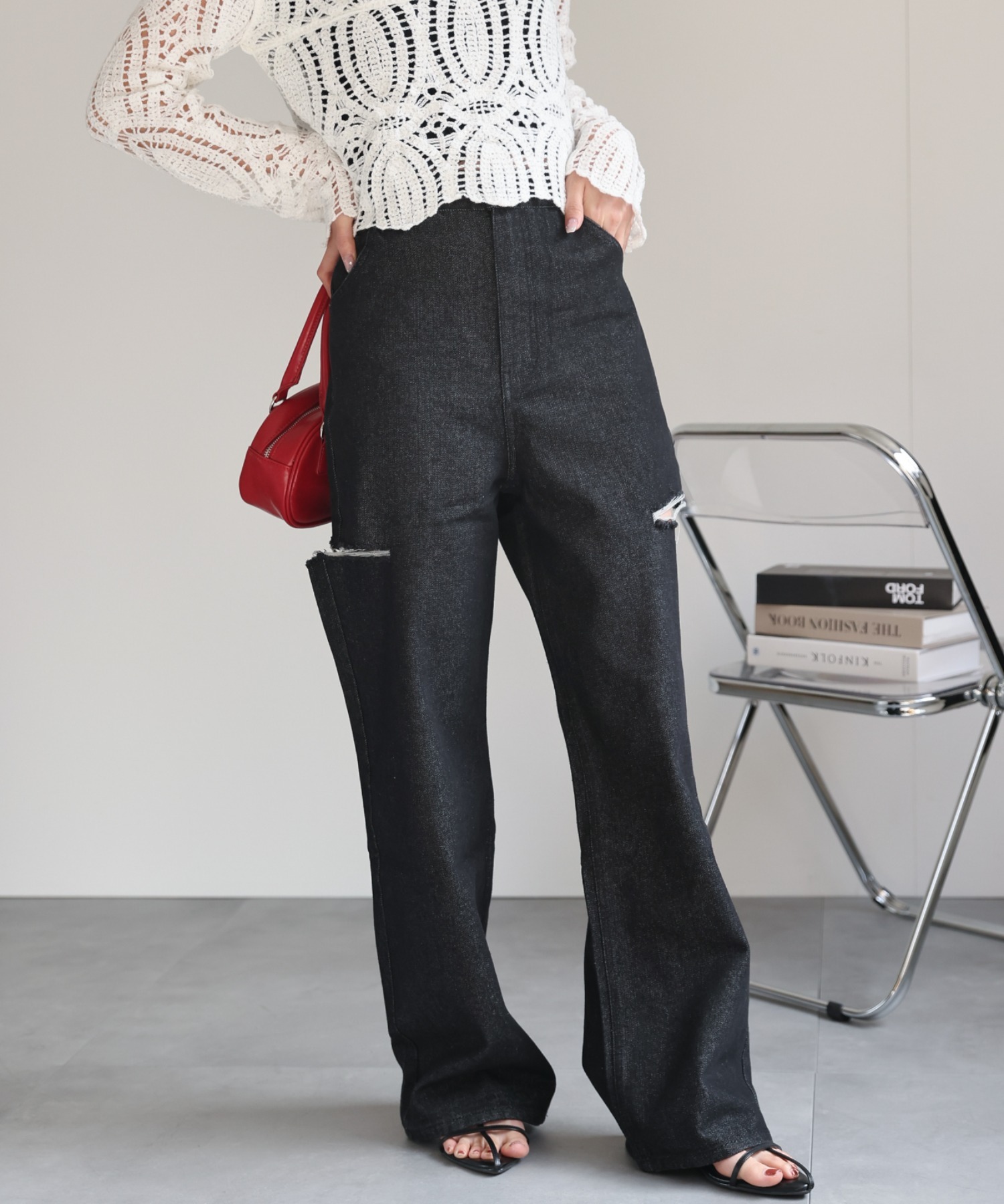model:162cm
着用サイズ:Lサイズ