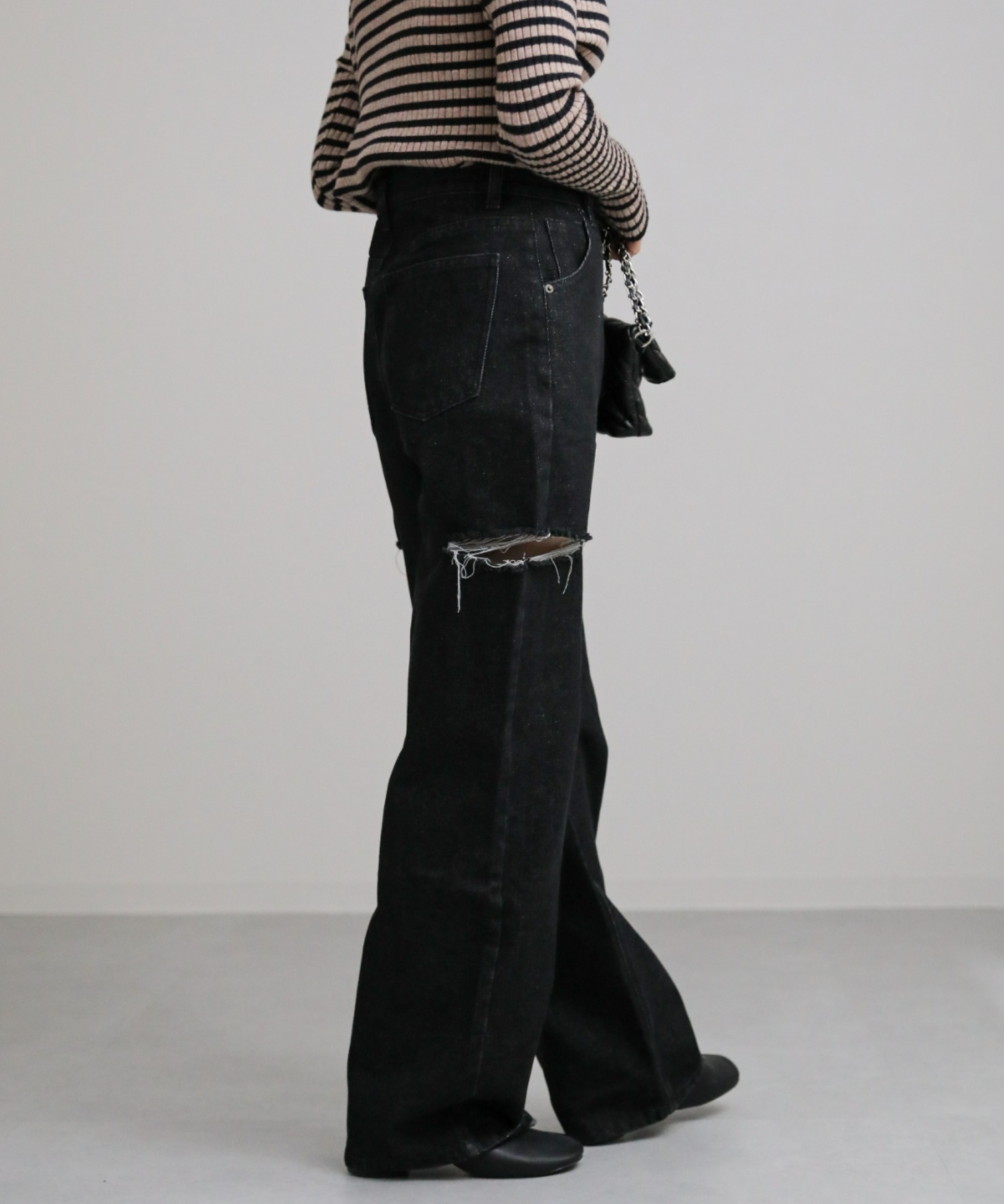 model:156cm
着用サイズ:Mサイズ