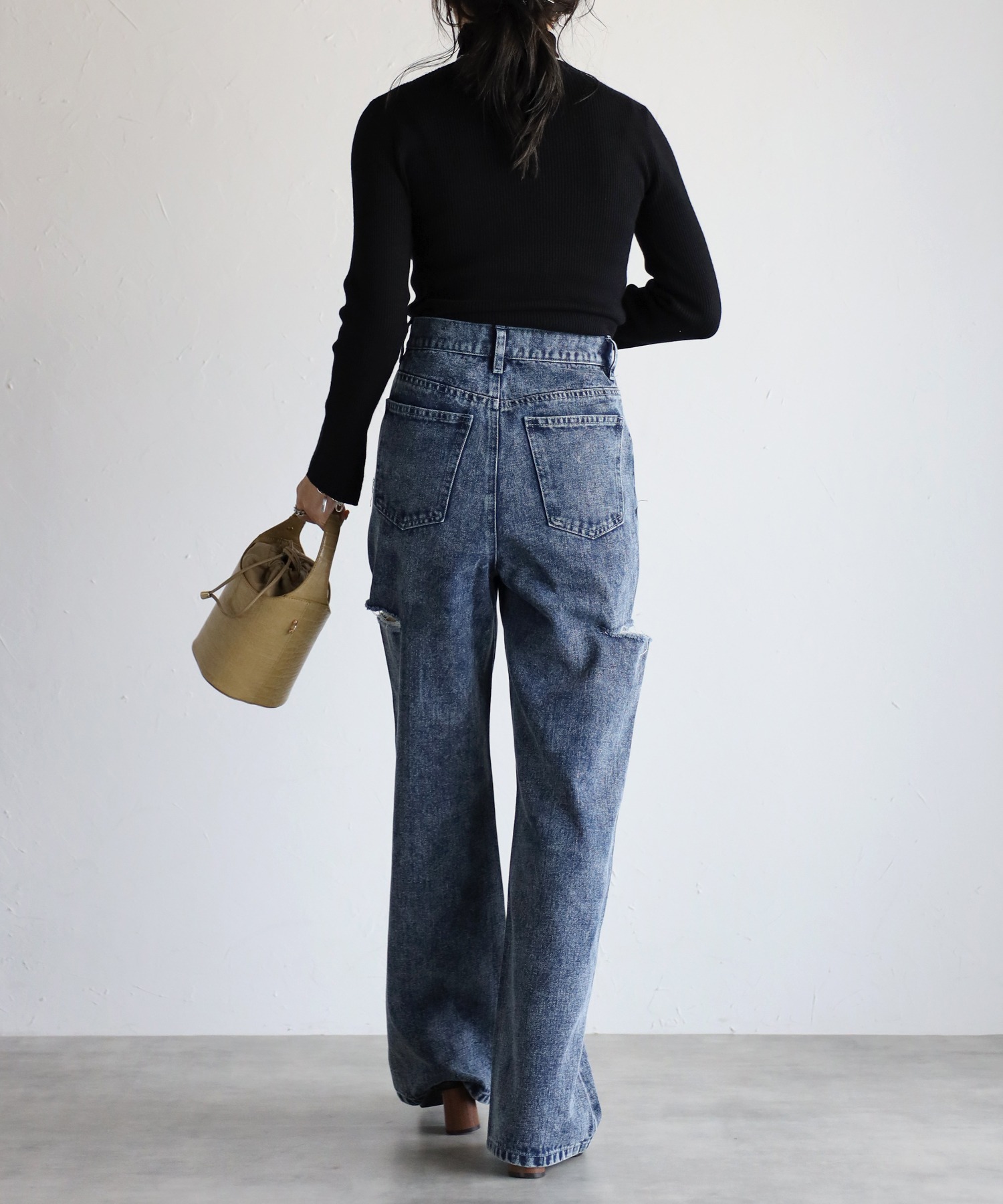 model:156cm
着用サイズ:Mサイズ