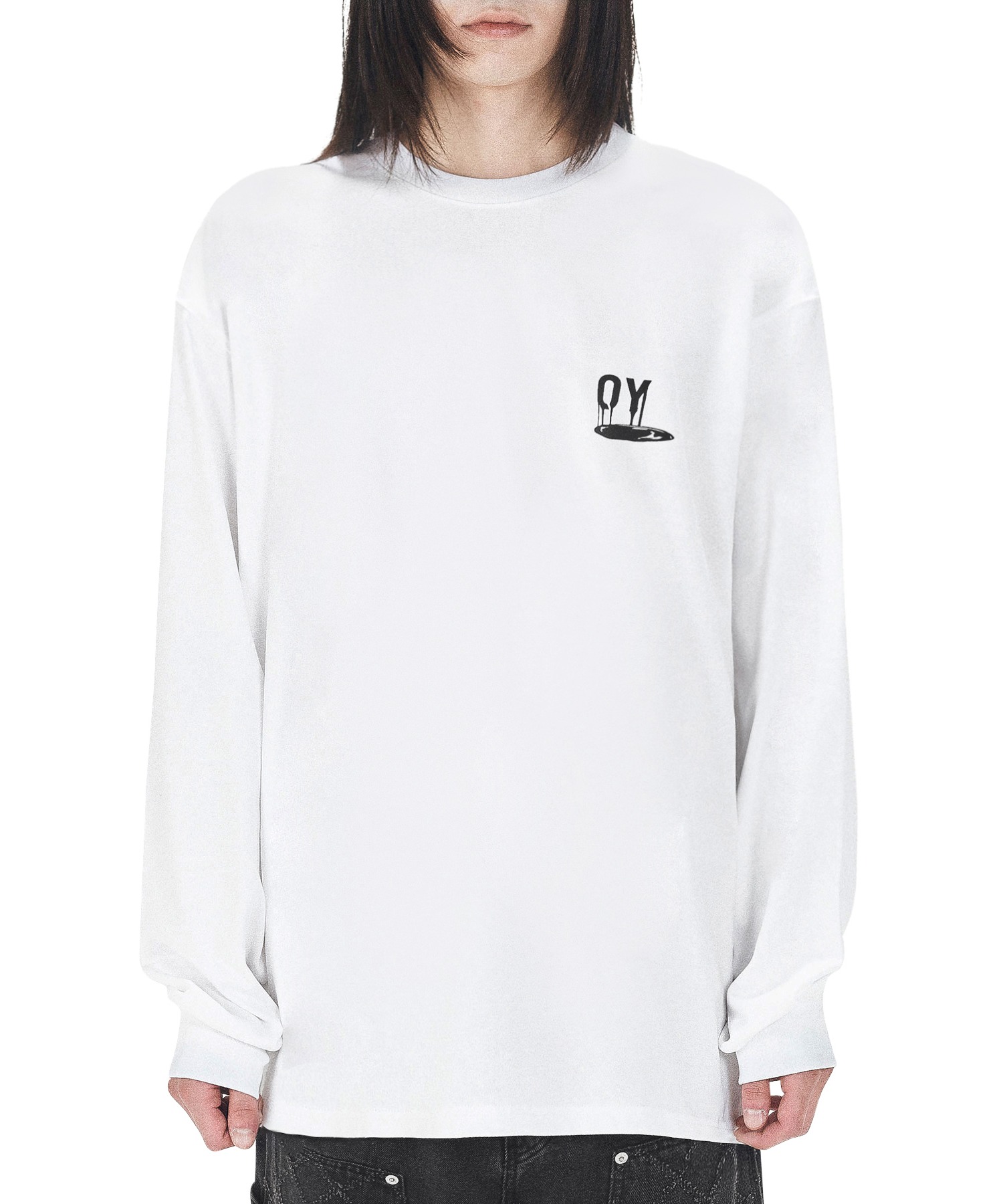 OY/オーワイ』 SPRAY DRIP LONG SLEEVE/スプレードリップ長袖