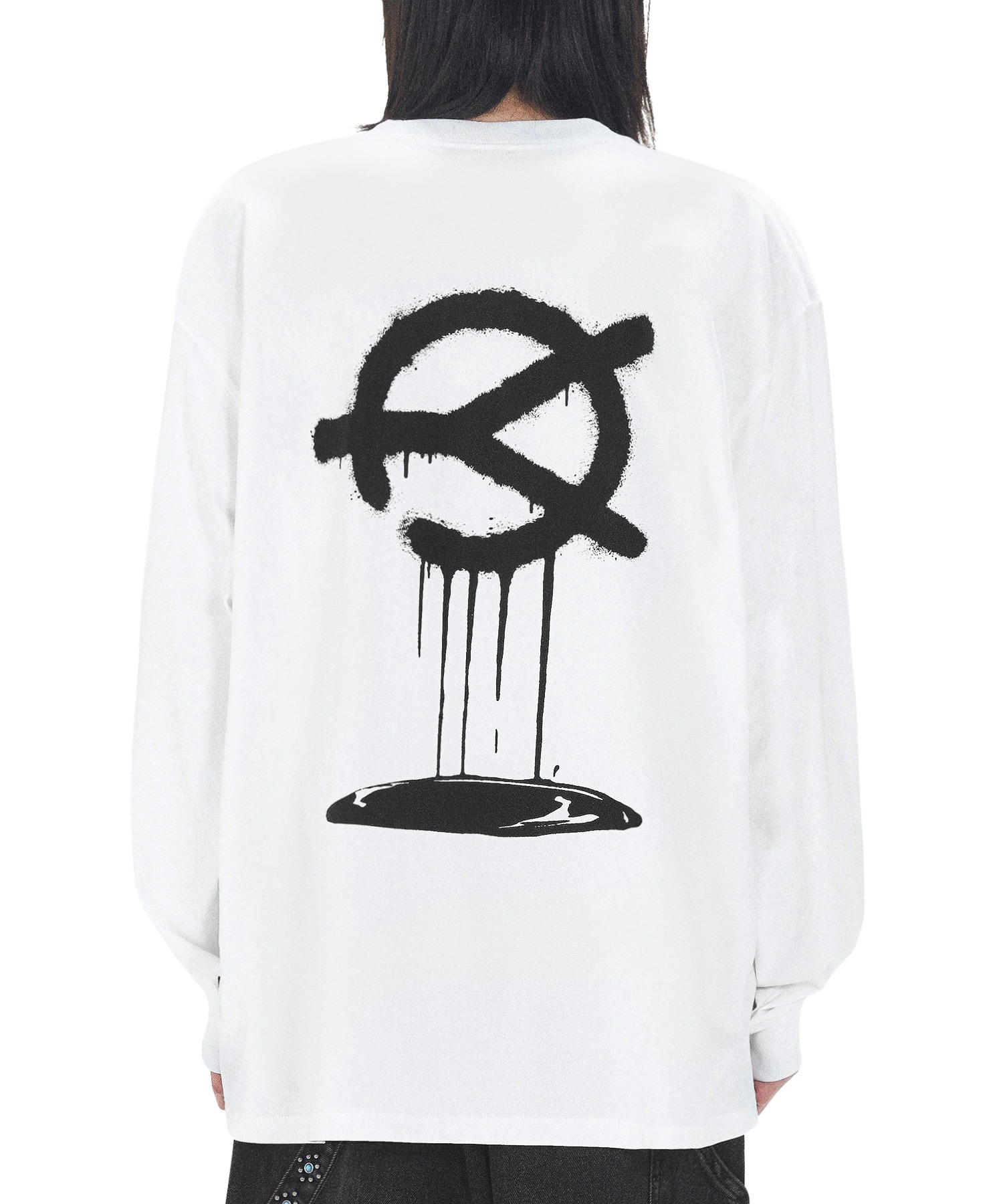 OY/オーワイ』 SPRAY DRIP LONG SLEEVE/スプレードリップ長袖