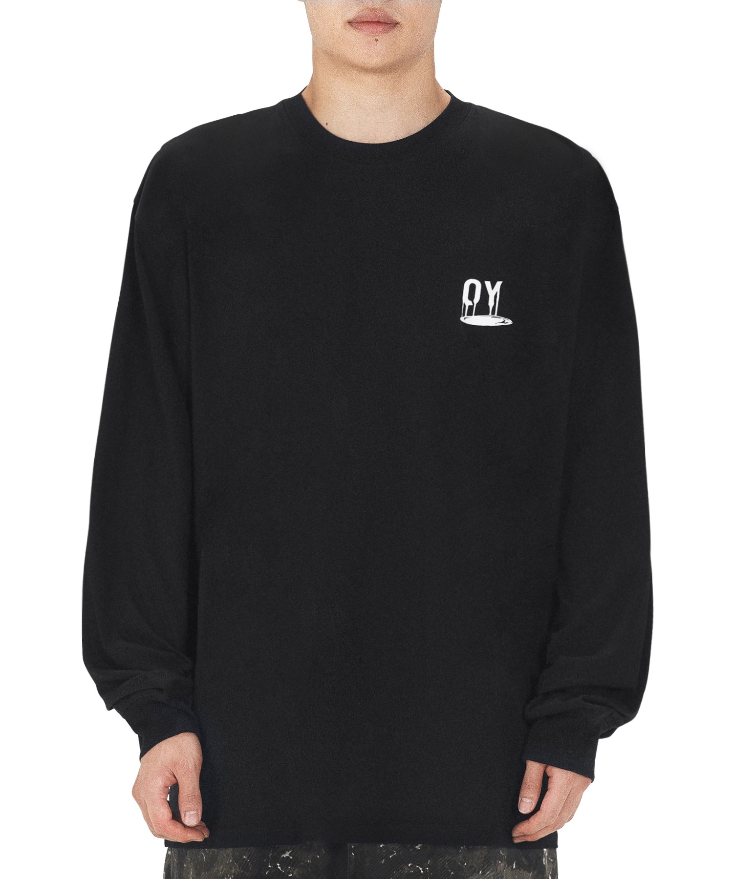 OY/オーワイ』 SPRAY DRIP LONG SLEEVE/スプレードリップ長袖